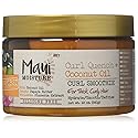 Maui Moisture Coconut Oil Curl Smoothie 12 Ounce Jar (354ml) (6 Pack)