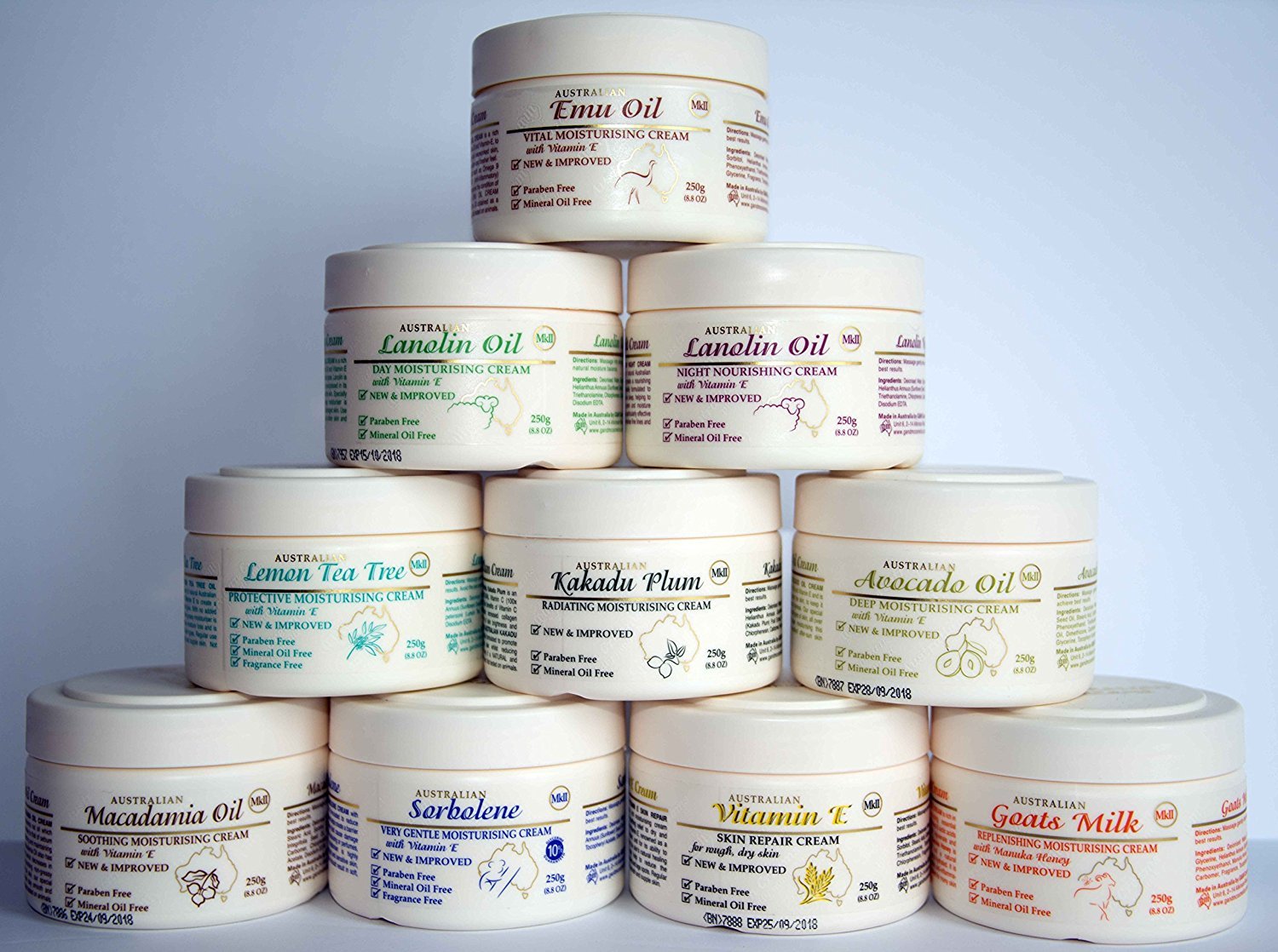 Australian Creams MkII 250g (Macadamia Oil)