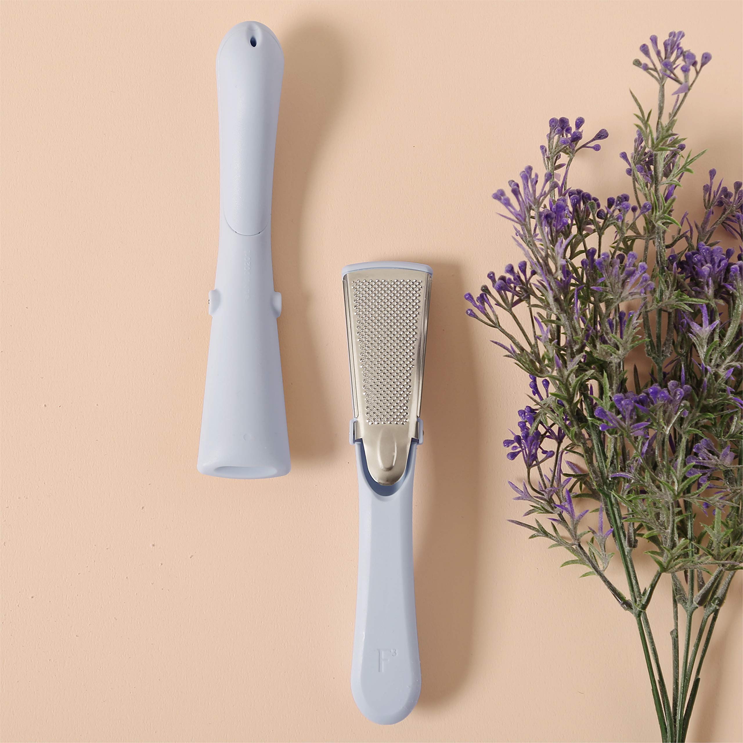 F3 Systems, Stainless Steel Callus Remover, Effective For Thick Callus And Cracked Feet Pedicure Rasp, Remove Hard Skin, Grater