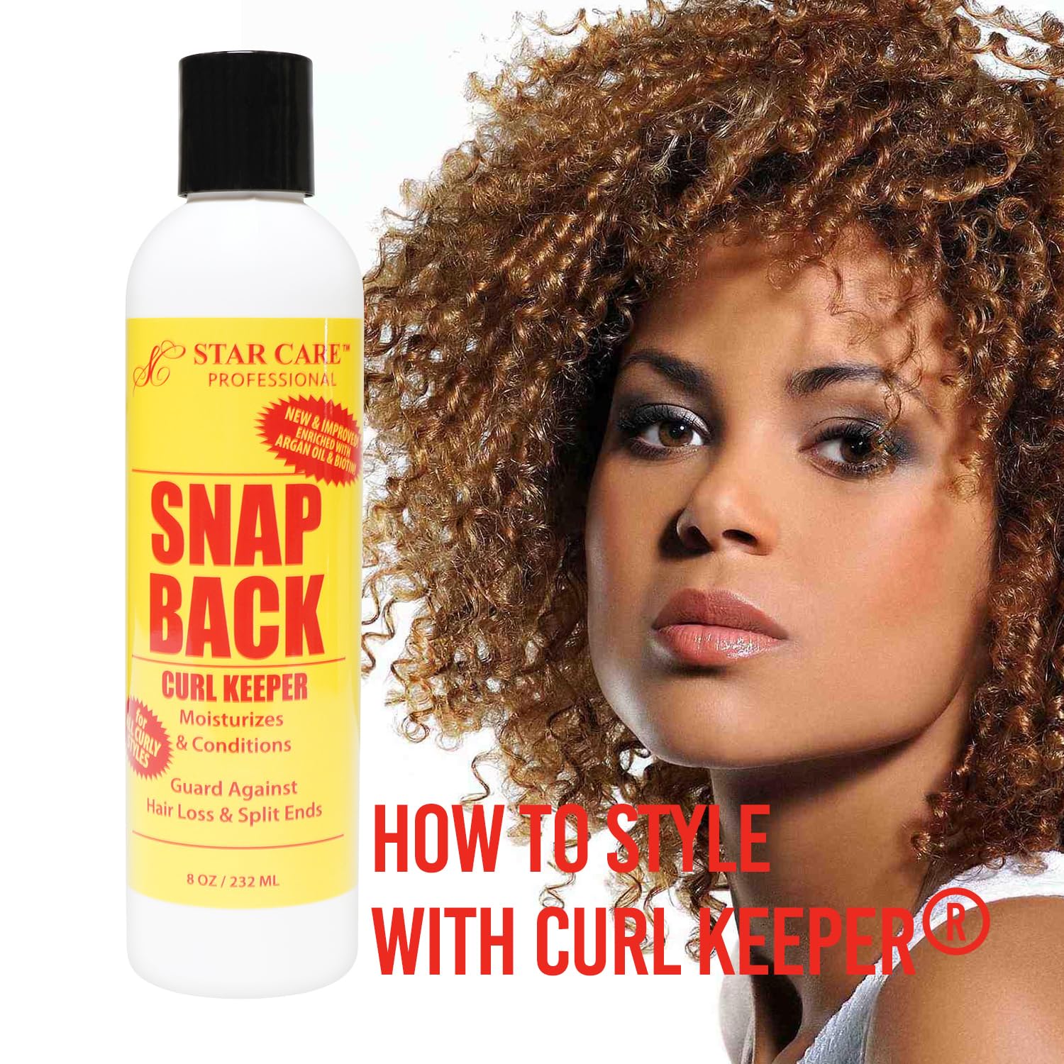 STAR CARE Snap Back 8oz/ 232ml (Curl Keeper 8oz)
