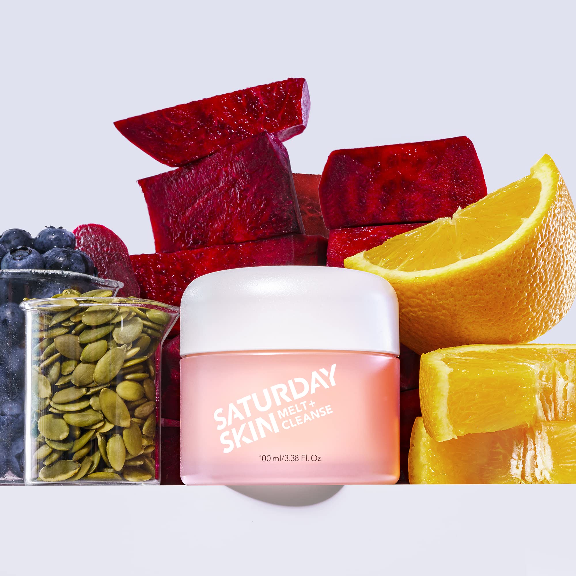 Saturday Skin Melt Cleanse Makeup Remover Balm Daily Cleansing Facial Balm To Oil Double Face Wash Vegan Remove Waterproof Makeu