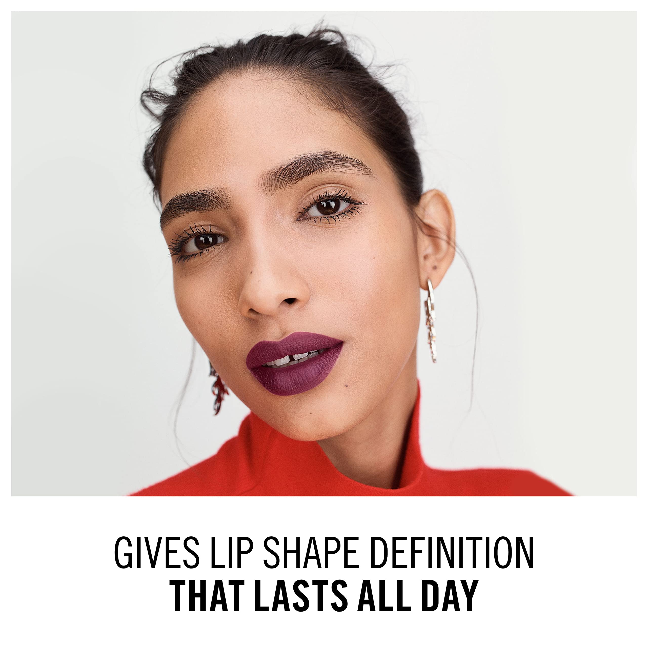 Rimmel Lasting Finish 8Hr Soft Lip Liner Pencil - Vibrant, Blendable Formula To Lock Lipstick In Place For 8 Hours - 580 Bitten