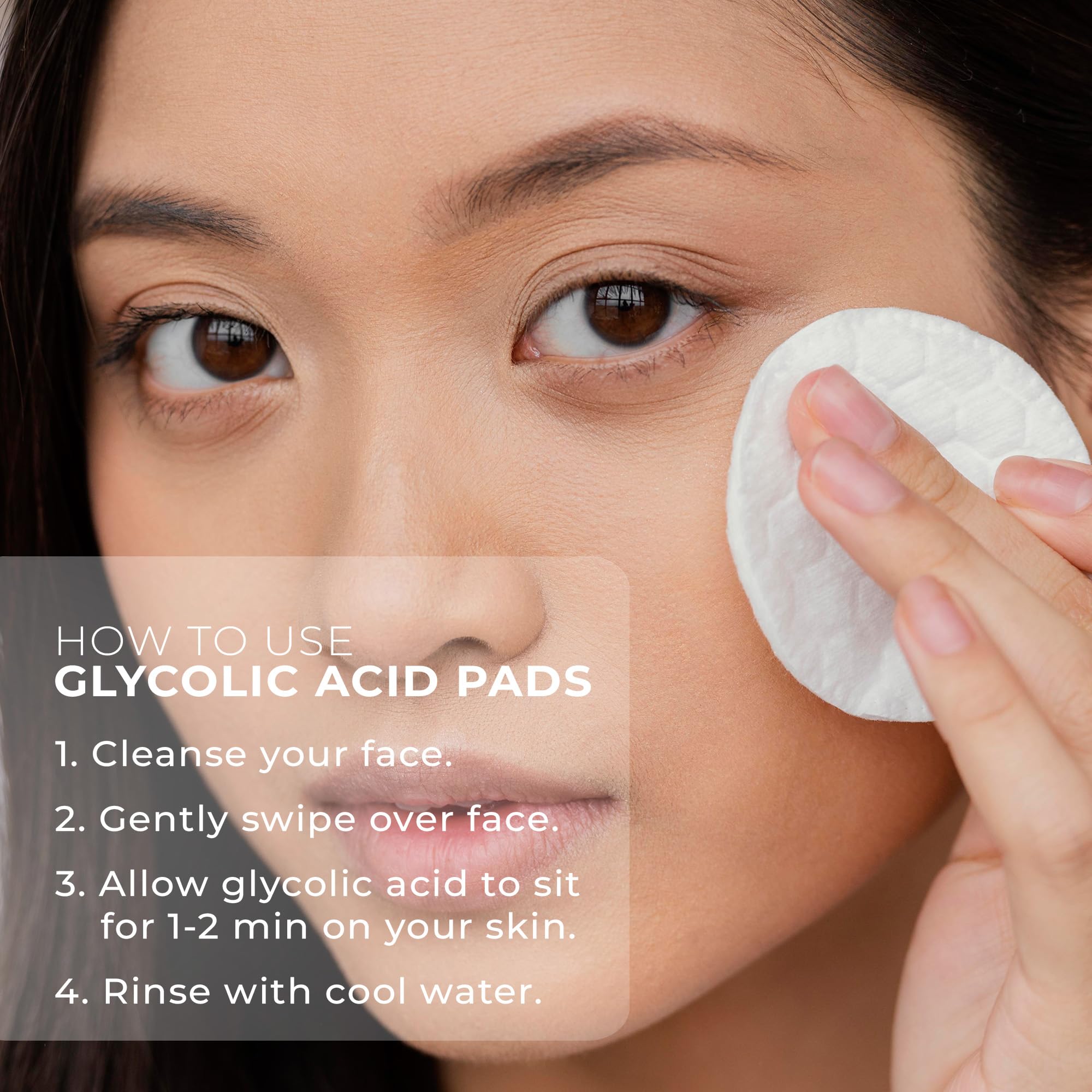 Glycolic Acid Pads For Face - 35% Glycolic Acid Resurfacing Peel Pads For Smoother Skin - Exfoliating Pads For Face And Body - T