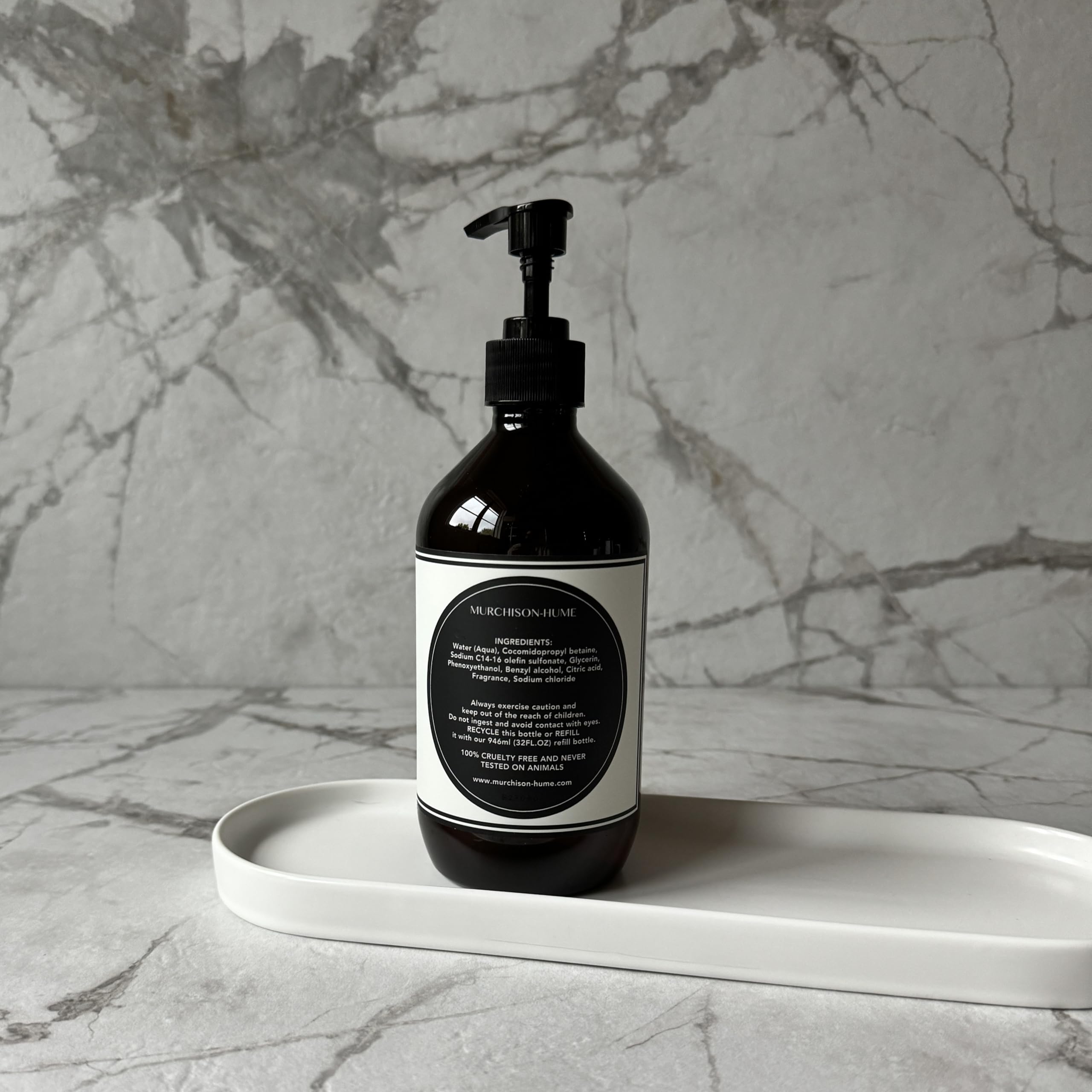Murchison-Hume Luxury Vegan Hand Soap With Pump Dispenser, Moisturizing Hand Wash, Sls, Paraben & Cruelty-Free, 17Oz (Australian