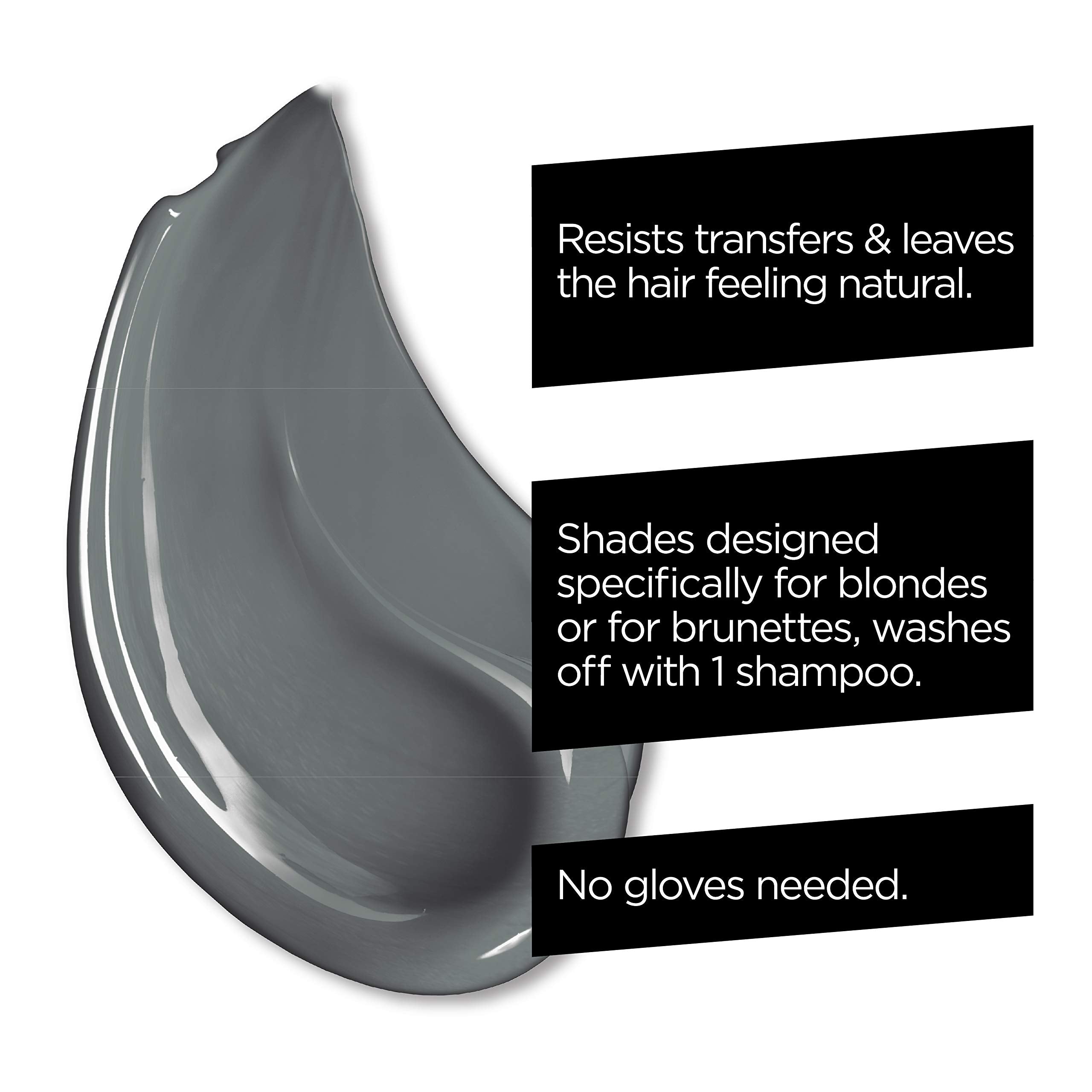 L'Oreal Paris Hair Makeup Temporary 1-Day Hair Color for Blondes, Grey 700, 1 Fluid Ounce