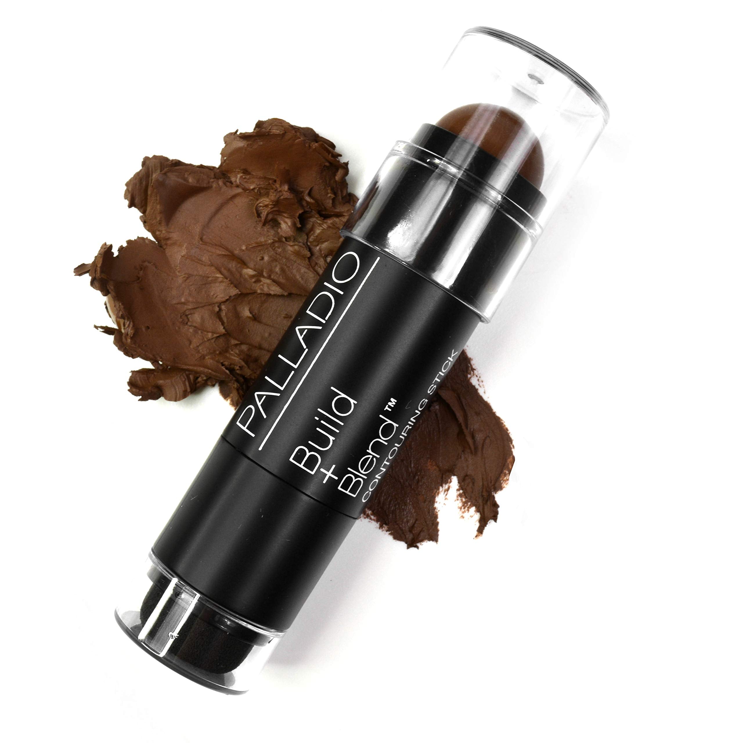 Palladio Contouring Makeup Stick Build + Blend Contour Stick Makeup, Face Makeup For Perfect Sculpting Look, 0.23 Ounce (Warm Br