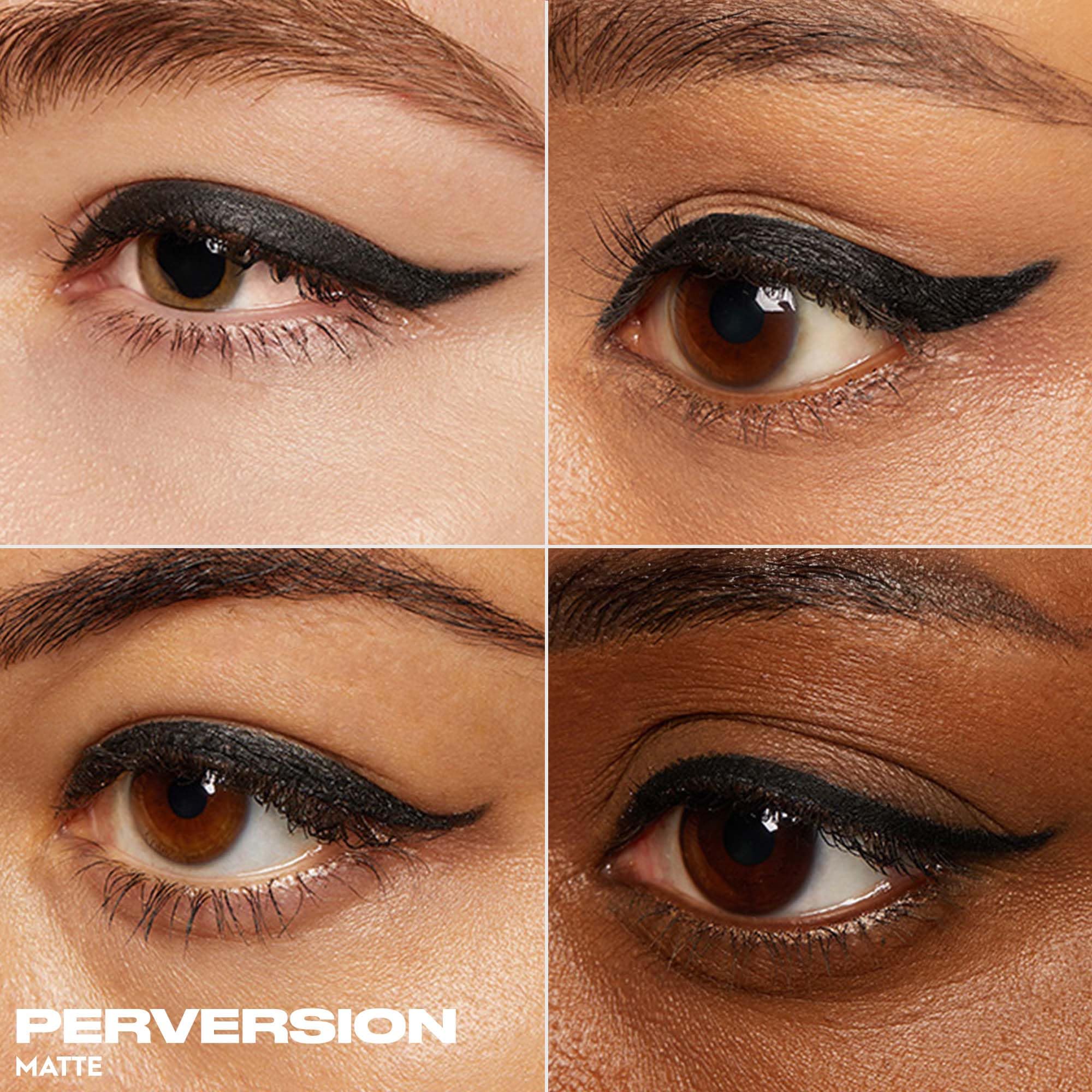 Urban Decay 247 Glide-On Waterproof Eyeliner Pencil - Long-Lasting - Perversion, Blackest-Black With Matte Finish