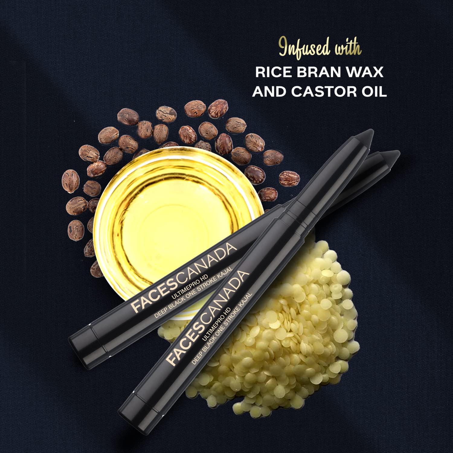Facescanada Ultime Pro Hd Deep Black One Stroke Kajal
