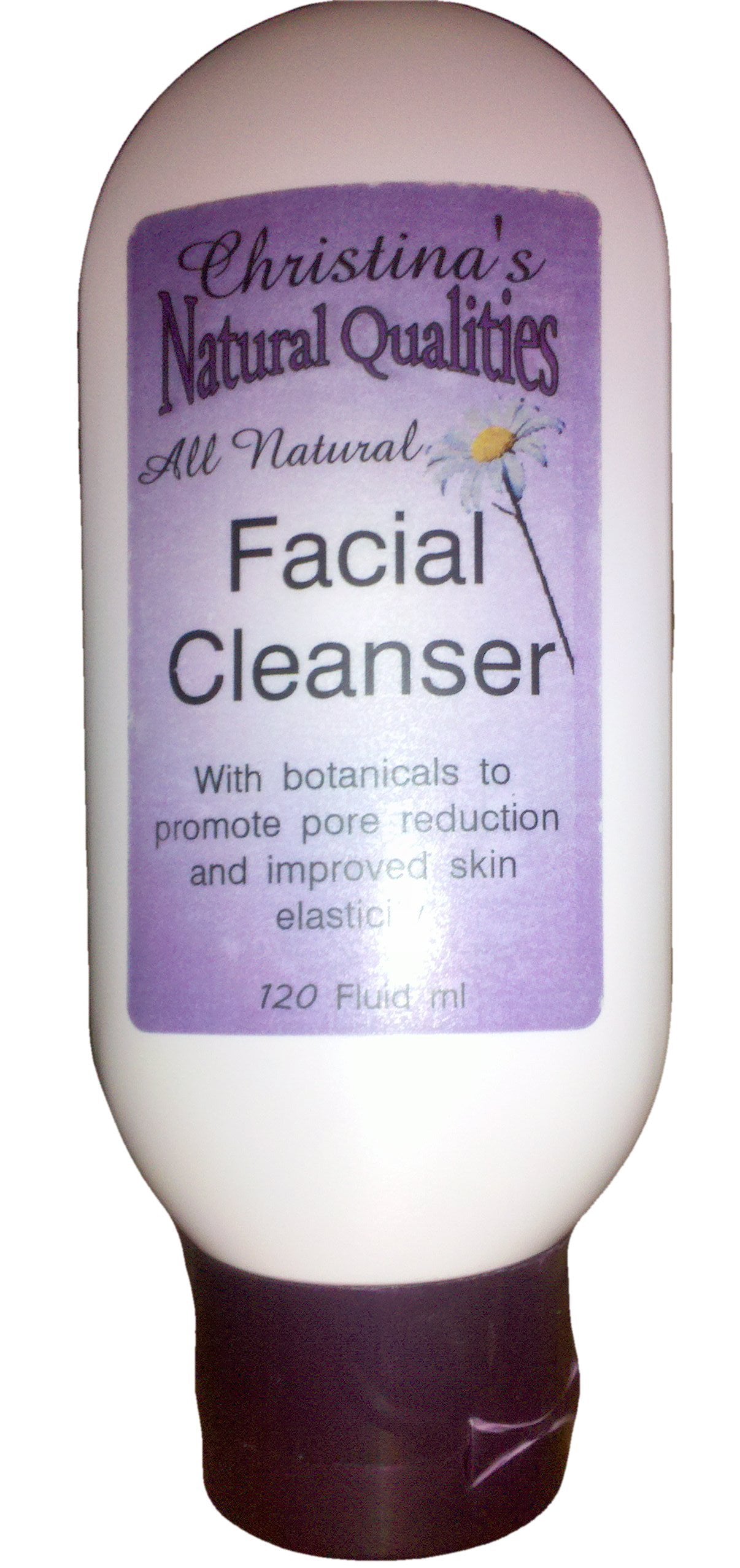 Christinas Natural Qualities All Natural Goats Milk Aloe Facial Cleanser Acne, AntiAging Botanicals
