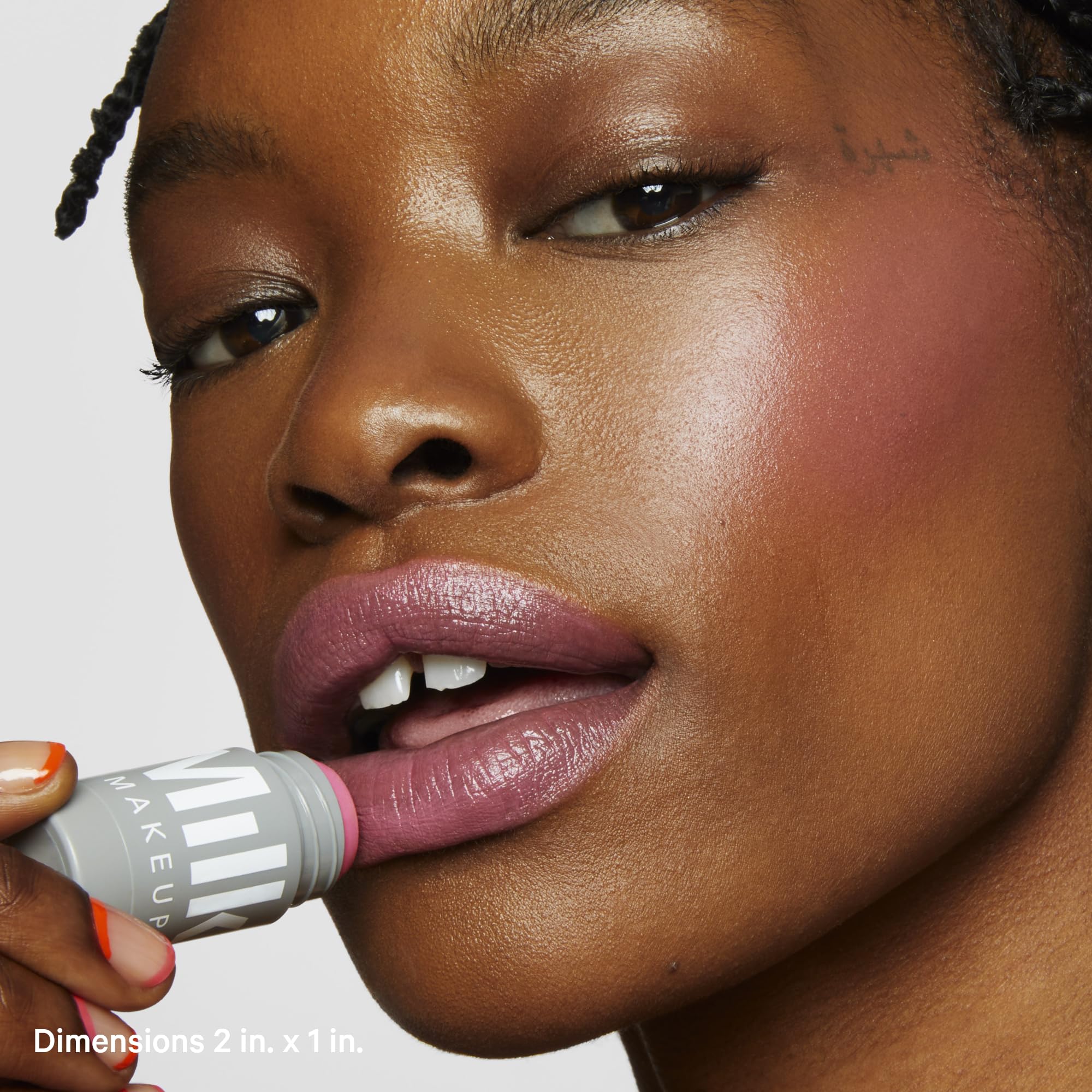 Milk Makeup Lip + Cheek, Rally (Mauve Pink Shimmer) - 0.21 fl oz - Cream Blush & Lip Color - Buildable & Blendable - 1,000+ Swip