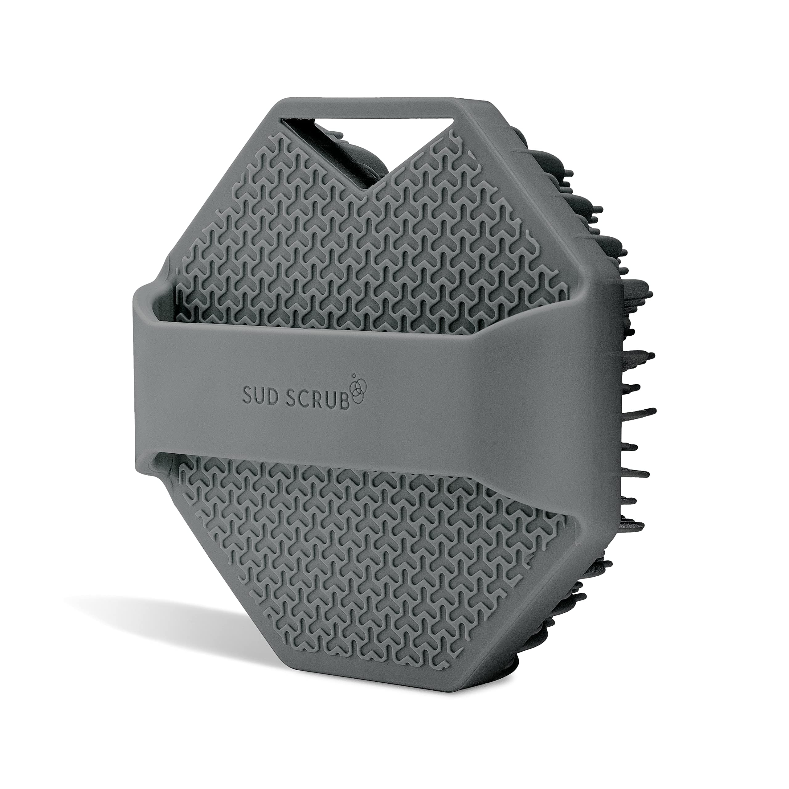 Sud Scrub Antimicrobial Silicone Body Scrubber, Exfoliating Body Scrubber For Sensitive Skin, Eco Friendly Shower Scrubber For B