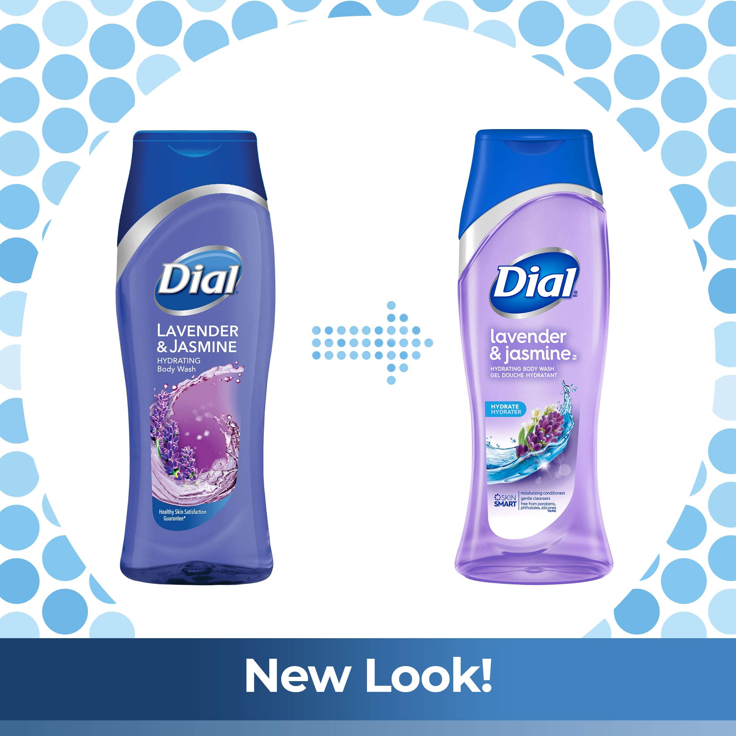Dial Body Wash, Lavender & Jasmine, 21 Ounces (Count Of 3)