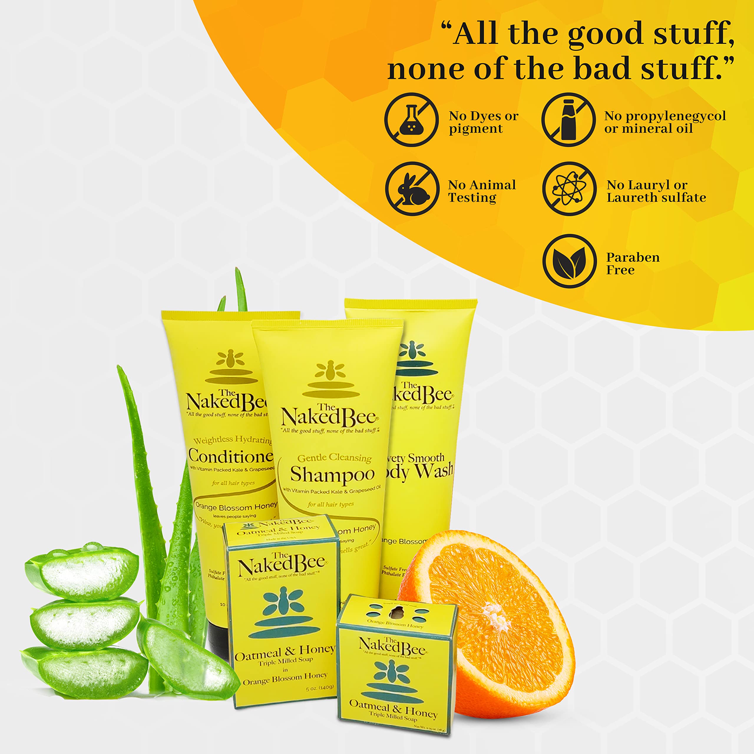 The Naked Bee Hand & Cuticle Healing Salve (1.5 oz/Sunflower, Beeswax & Shea Butter)