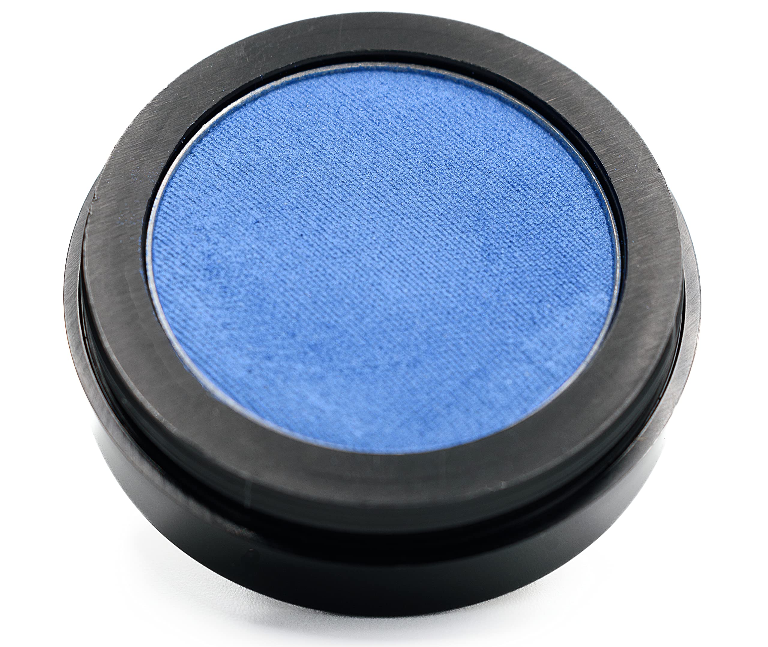 Pure Ziva Tropical Classic Blue Shimmering Pressed Powder Single Vegan Eyeshadow; Talc, Paraben & Cruelty Free