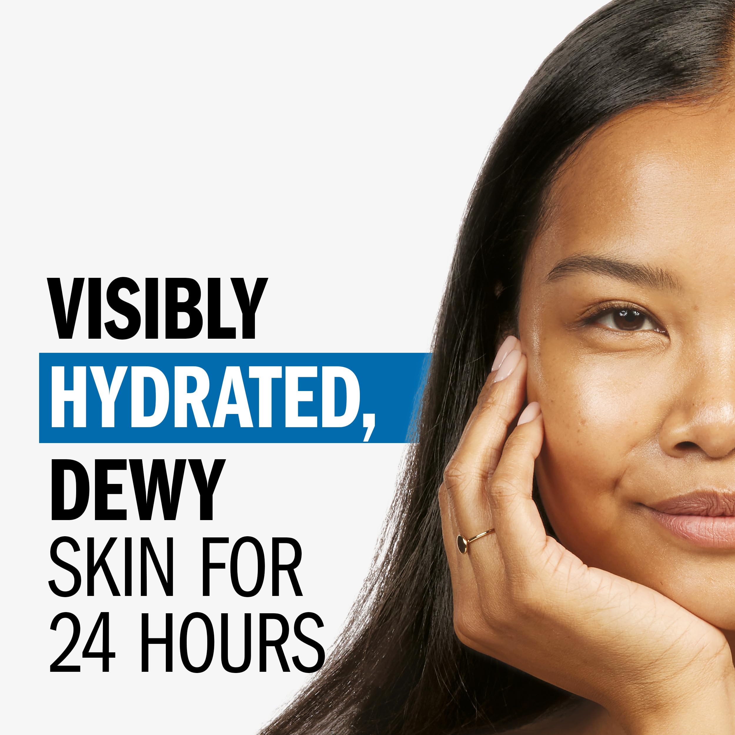 Olay Plump & Hydrate Hyaluronic Gel Face Moisturizer, 2 Oz Fragrance Free Hydrating Gel Moisturizer For Dry Skin With Hyaluronic