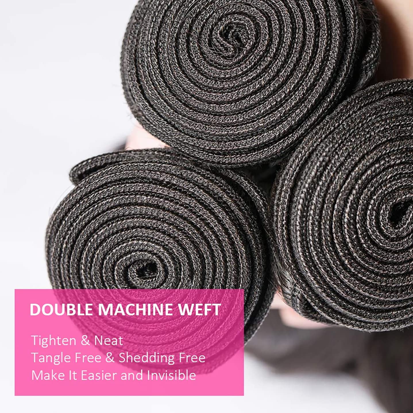 12A Brazilian Body Wave Bundles (18 18 18 Inch) Human Hair Bundles 100% Unprocessed Virgin Human Hair Body Wave 3 Bundles Human
