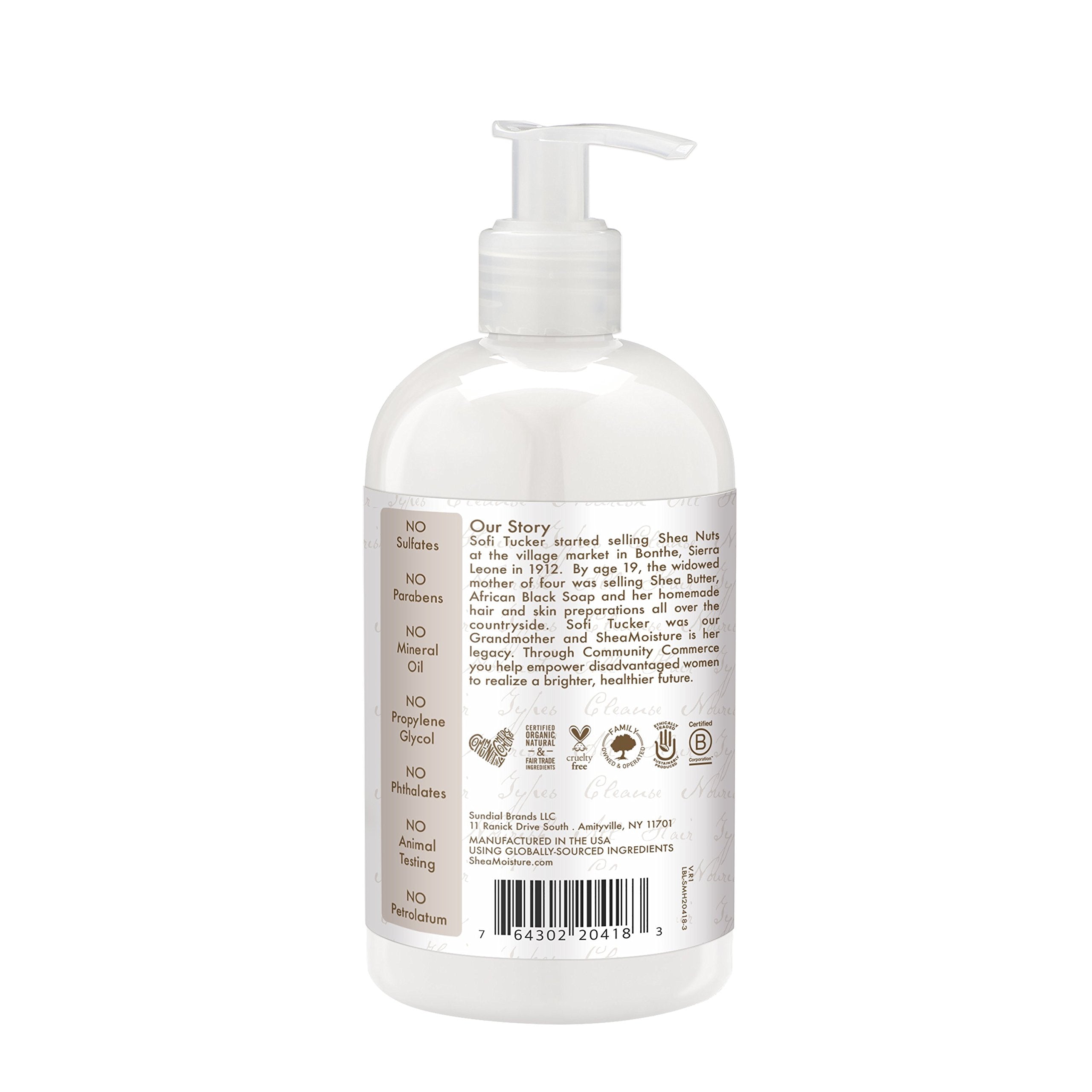 Shea Moisture 100% Virgin Coconut Oil Conditioner 13 Ounce (384Ml) (6 Pack)