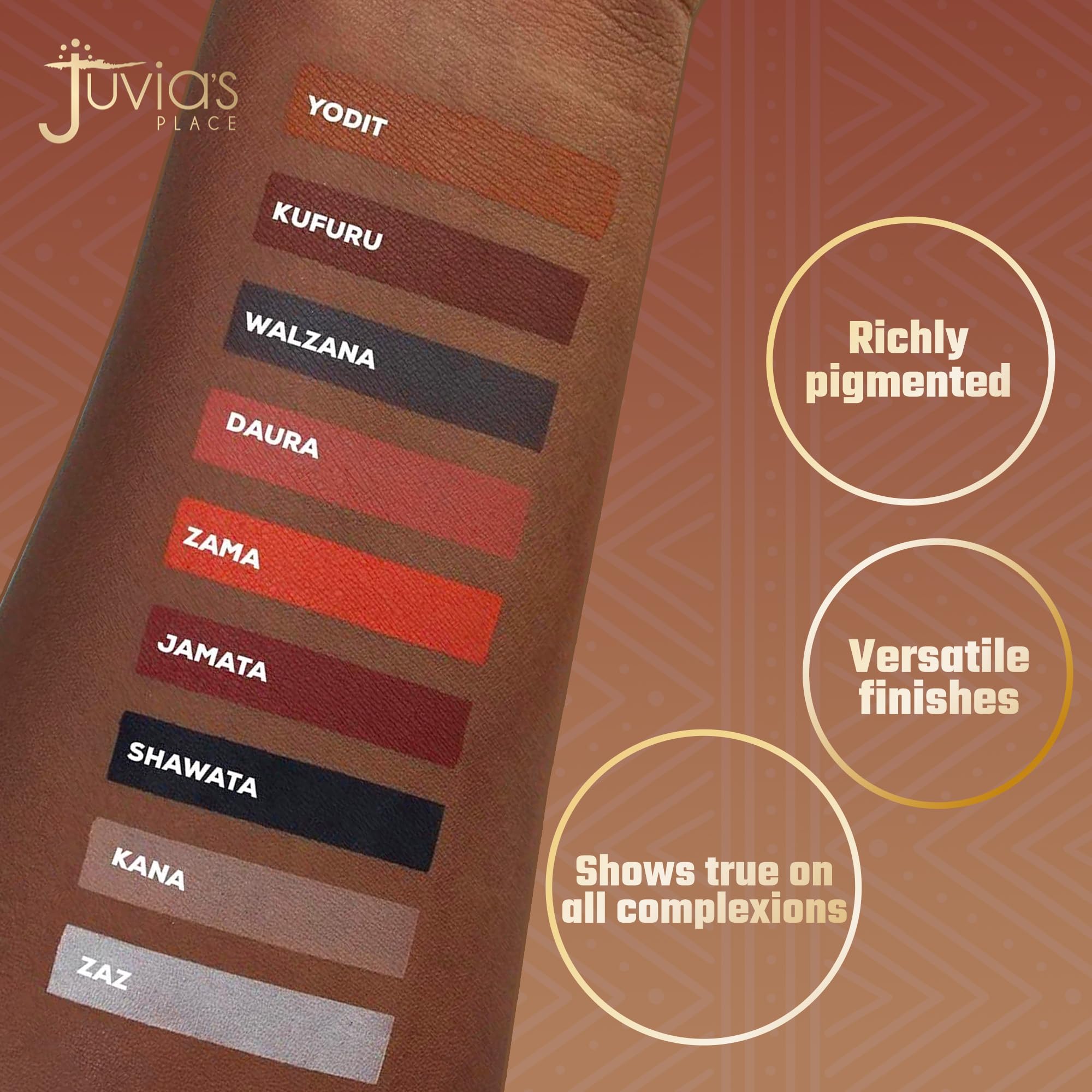Juvia'S Place Warrior 2 Eyeshadow Palette - Professional Eye Makeup, Pigmented Eyeshadow Palette, Makeup Palette For Eye Color &