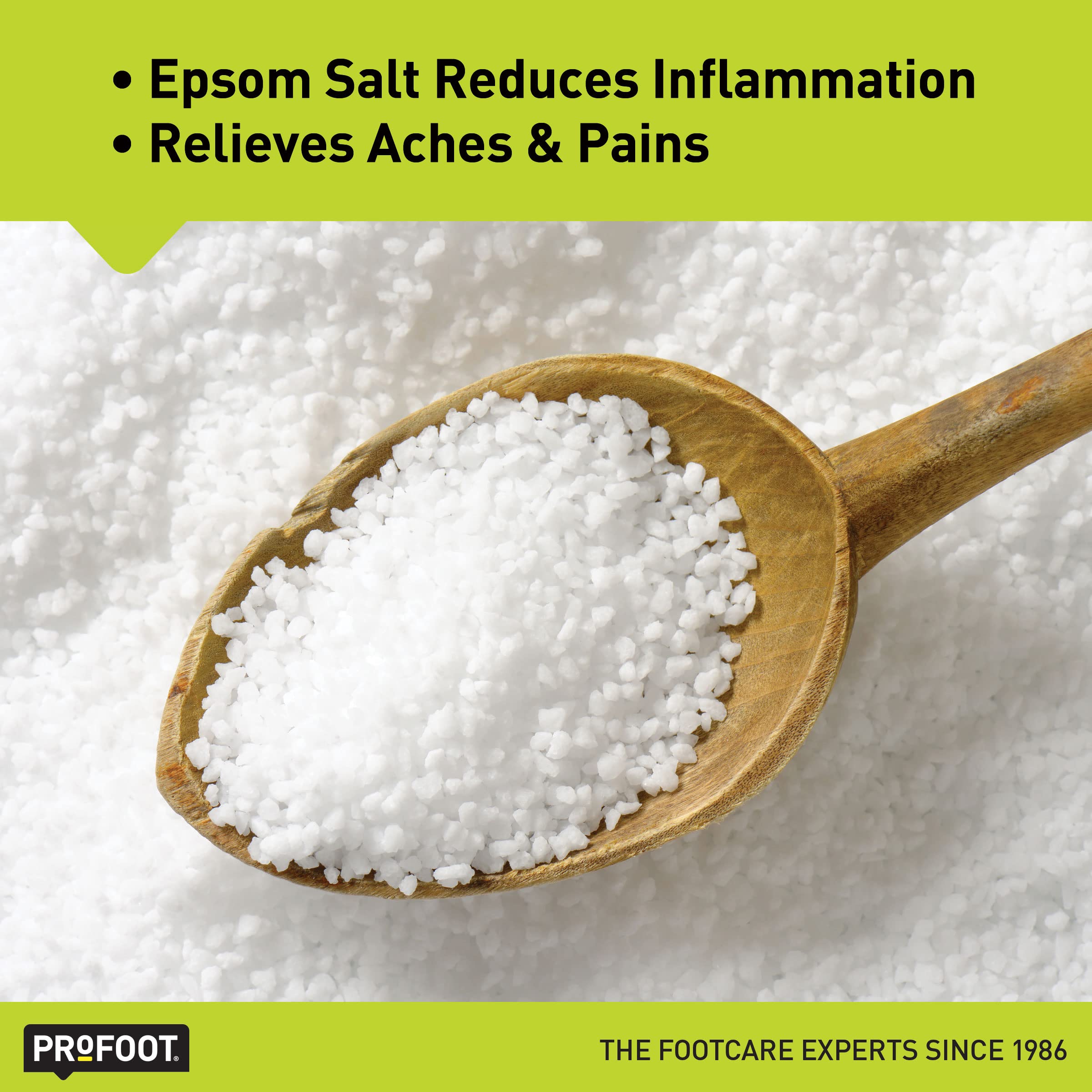 Profoot Epsom Salt Foot Gel, 4 Ounce, Soothing Relief For Painful, Tired, Aching Feet Or Arthritis, Ditch The Foot Bath For Inst