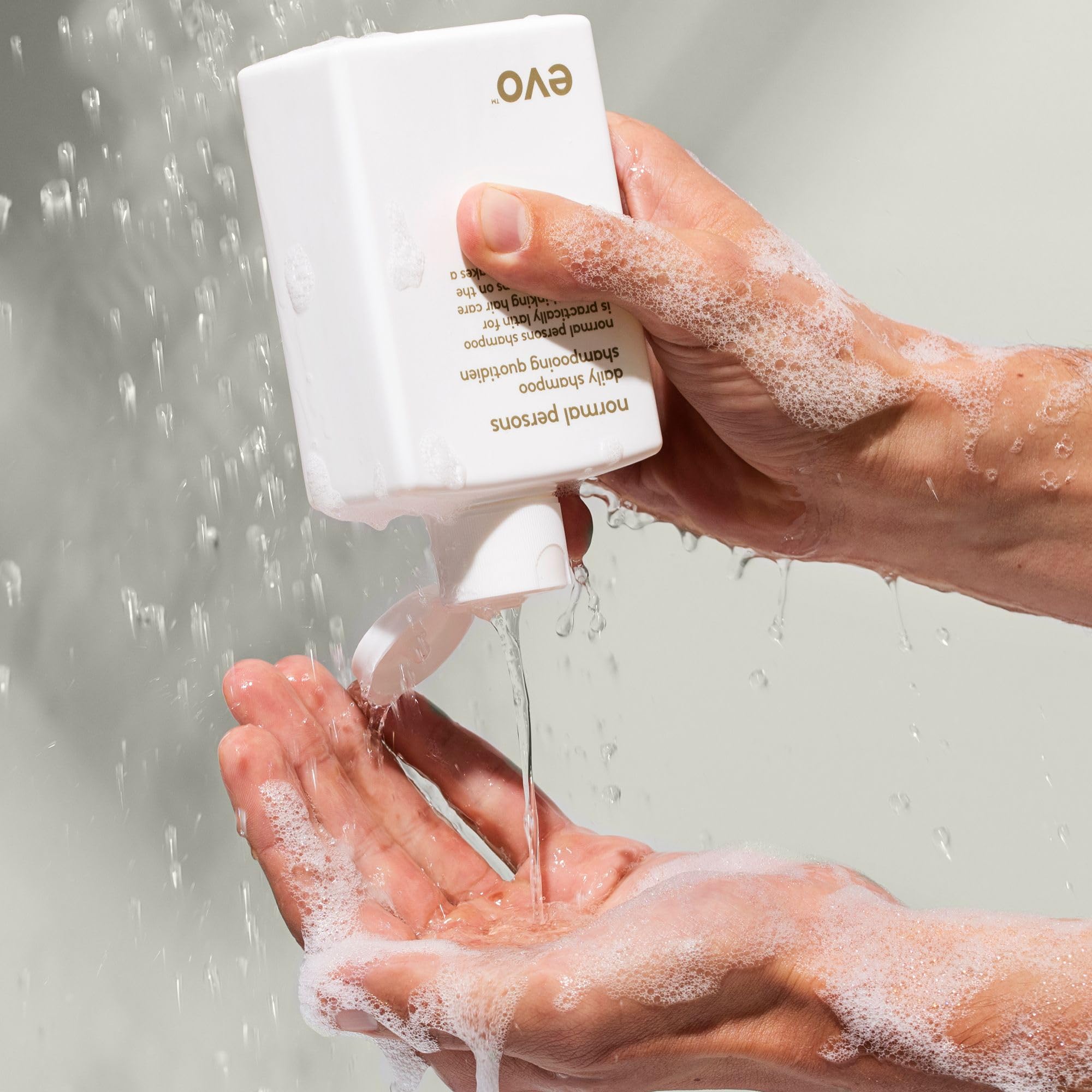 Evo Normal Persons Daily Care Shampoo - Deeply Cleanses, Removes Product Build-Up & Strengthens All Hair Types - 300Ml / 10.1Fl.