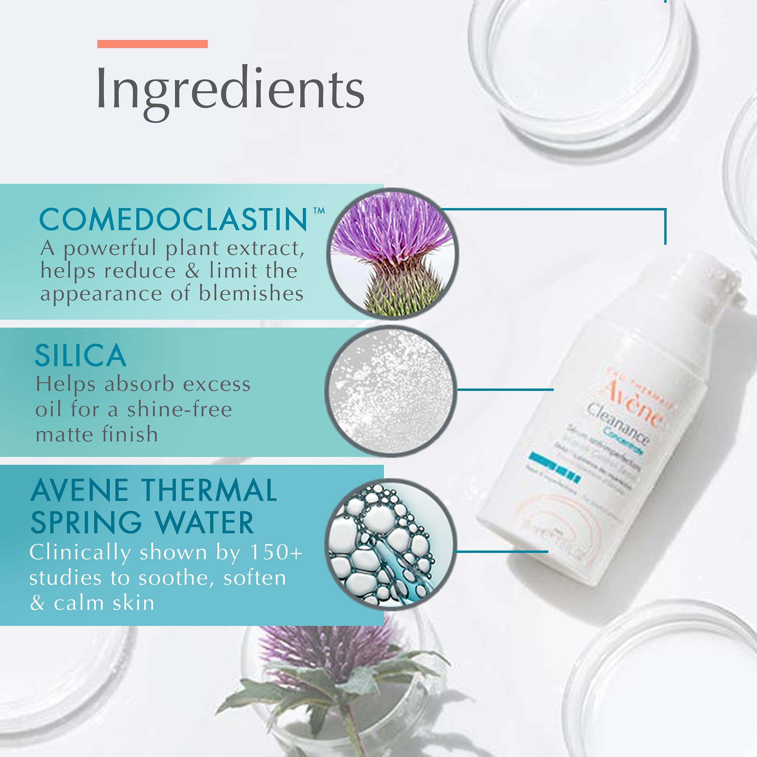 Eau Thermale Avne - Cleanance Concentrate Blemish Control Serum - Minimizes Appearance Of Blemishes & Non-Comedogenic - Long Las