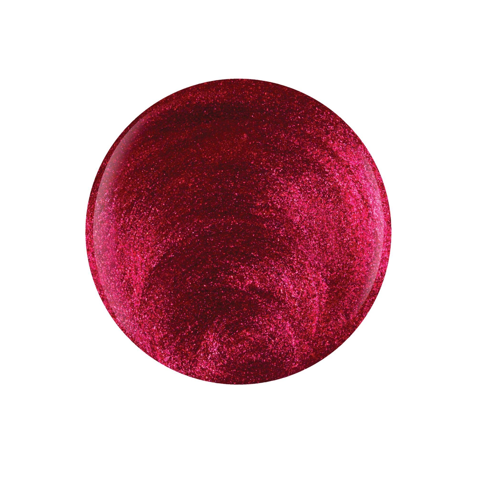 Morgan Taylor Nail Lacquer (Best Dressed) Red Nail Polish, Finger Nail Polish, Long Lasting Nail Polish, Metallic Red Nail Lacqu