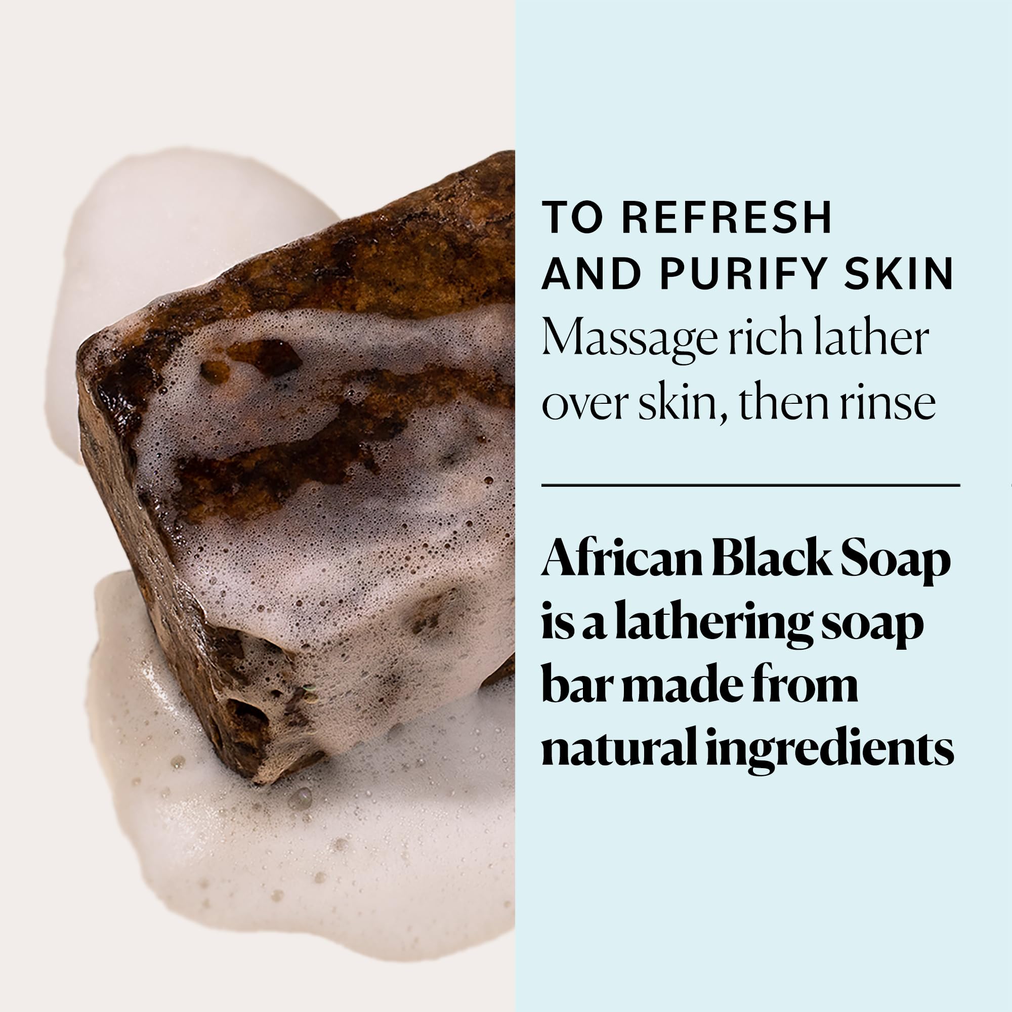 Sky Organics - African Black Soap Bar, 16 oz - Deep Cleansing Face Wash & Body Wash - Cocoa Pod Ash - Small Batch - Blemish, Oil