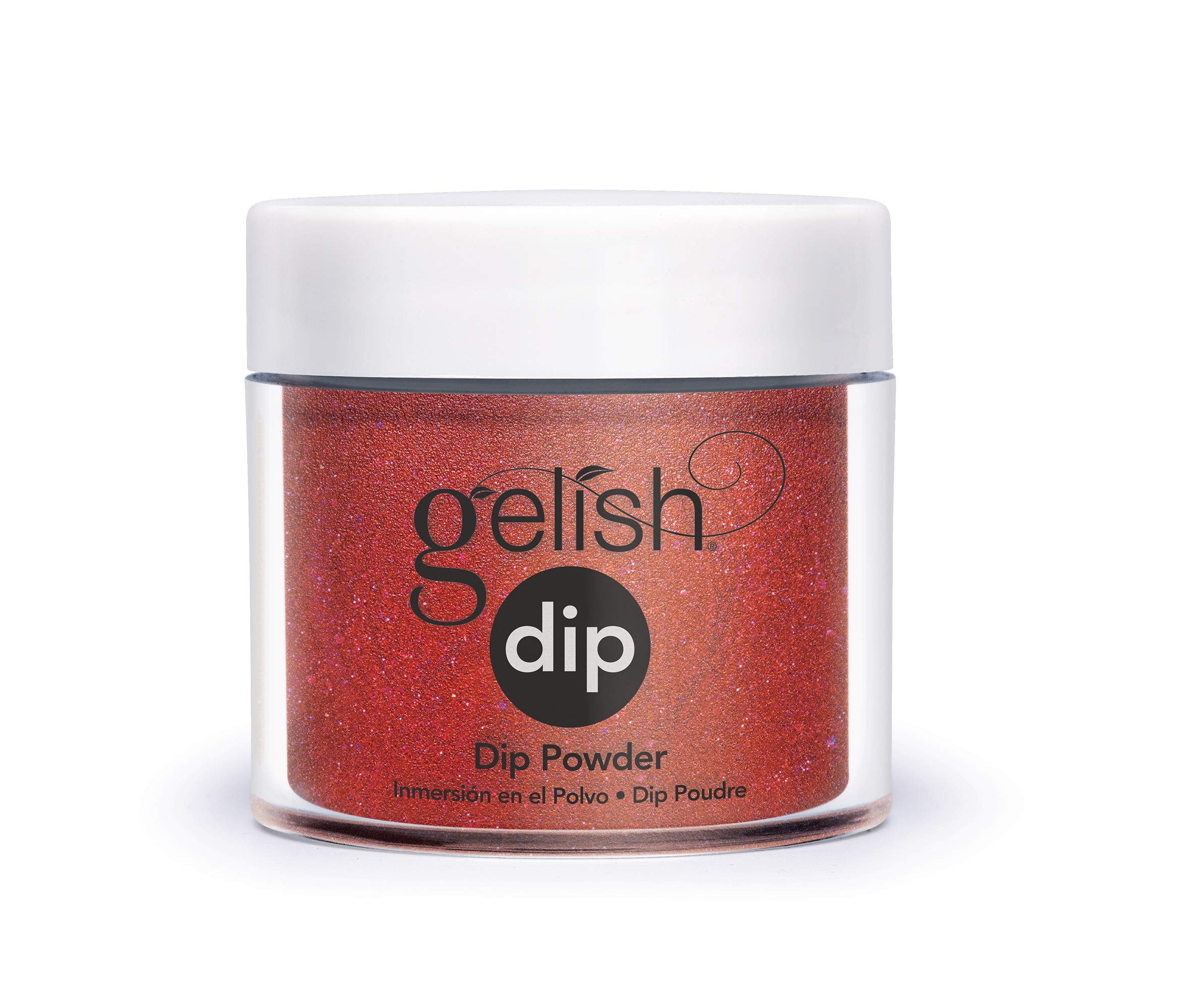 Gelish Powder Dip Collection (All Tied Up With a Bow) Red Nail Dip Powder, Red Nail Powder, Dip Powder Colors, 8 ounce