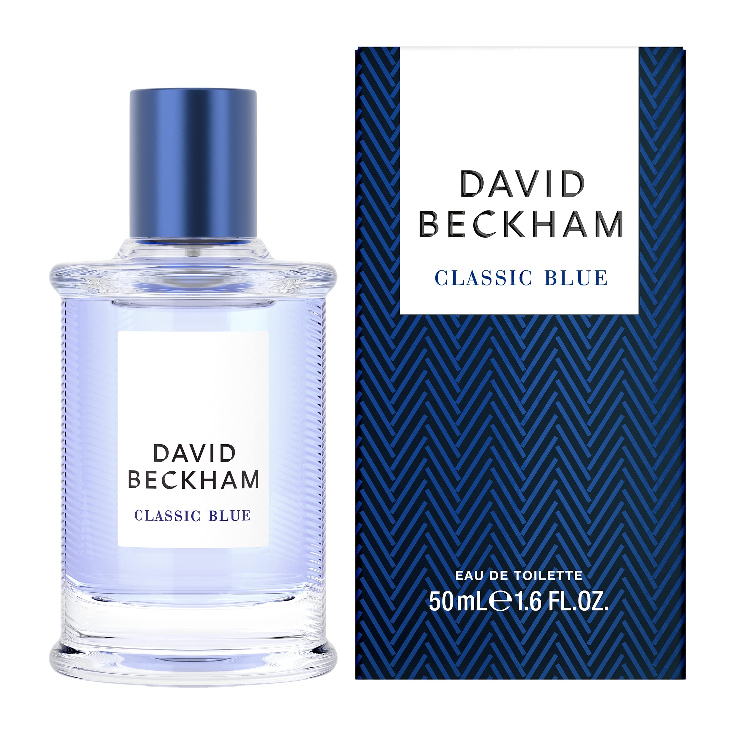 David Beckham Classic Blue Eau De Toilette For Him - Men'S Fragrance, Fragrance, Citrusy, Woody Scent - 1.6Oz