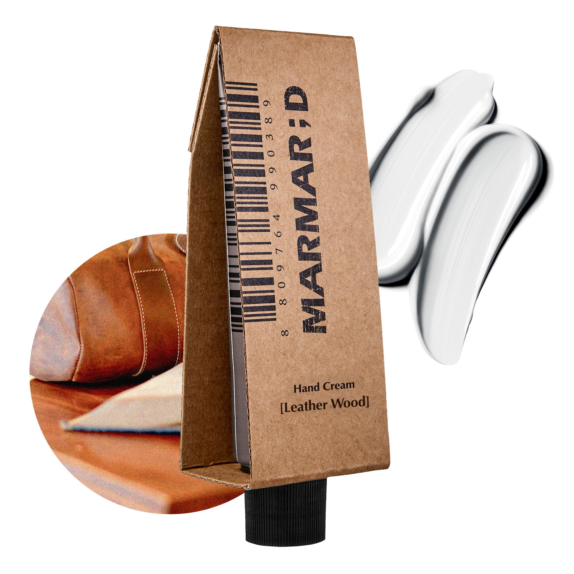 Marmar;d Perfume Hand Cream, Leather Wood Scent