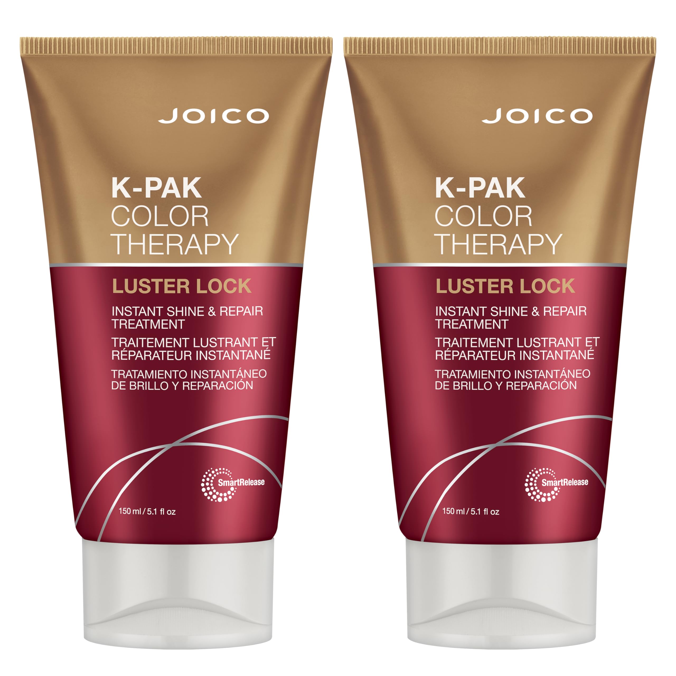 K-PAK Color Therapy Luster Lock Instant Shine & Repair Treatment | For Color-Treated Hair | Boost Color Vibrancy | Repair Breaka