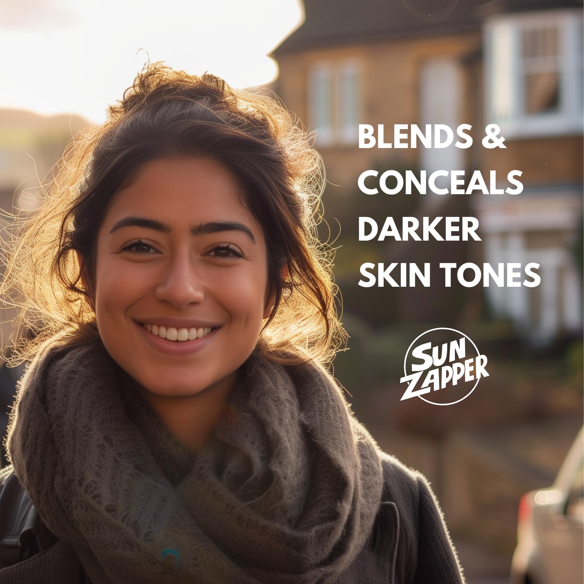 Sun Zapper (Bronze) Extreme Zinc Stick - Bronze/Darker Skin Tone Mineral Sunscreen Stick Spf50+ Uva/Uvb+ Unbeatable Sun Protecti