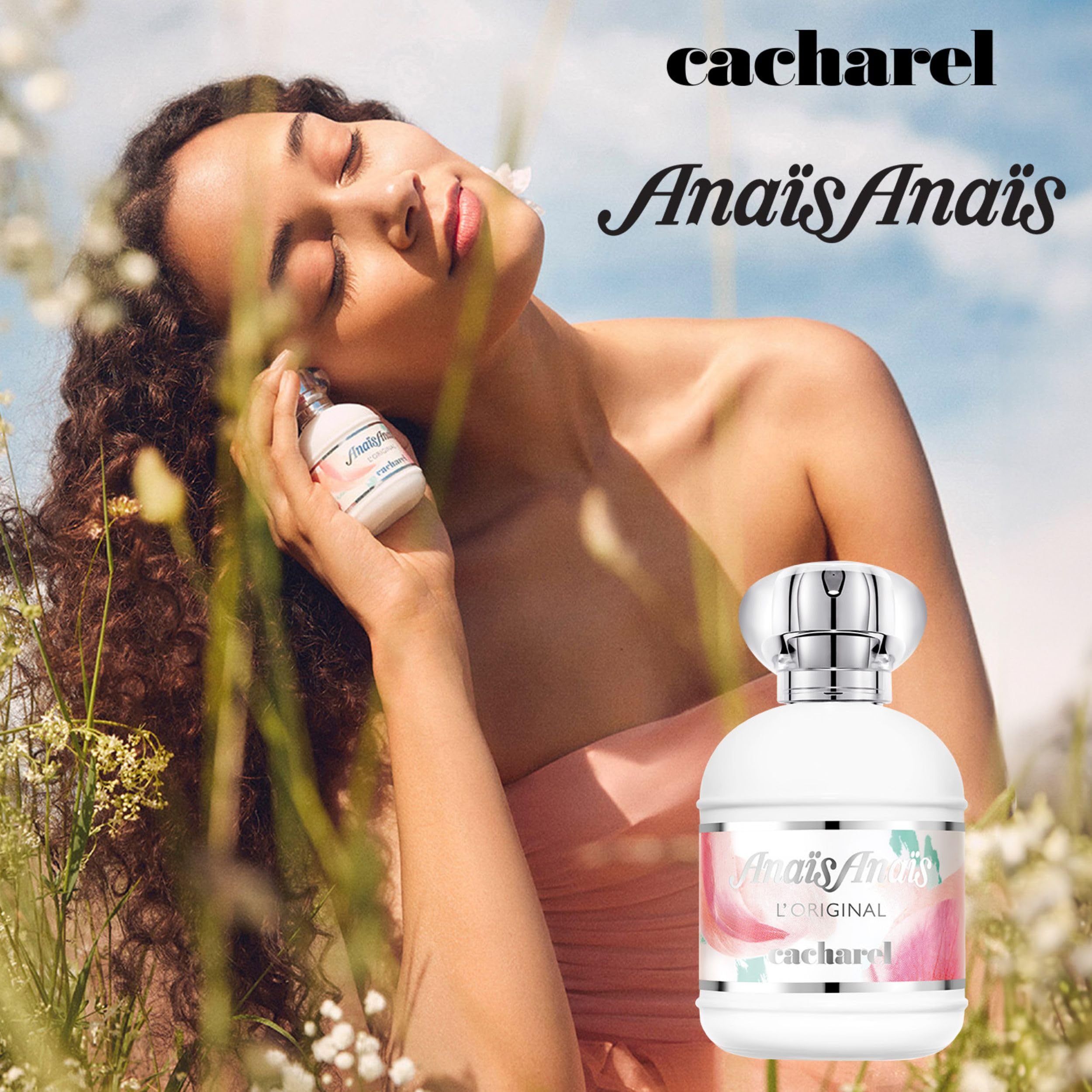 Cacharel Anais Anais, Eau De Toilette For Women, Floral, Green With Notes Of White Lily & Musk, 1 Fl. Oz.