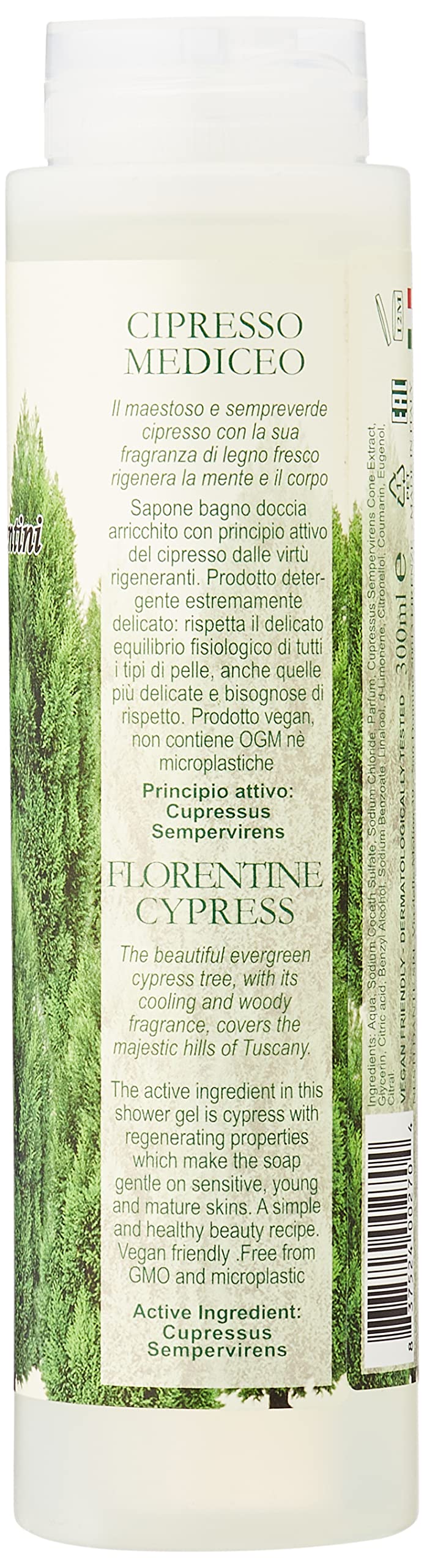 Nesti Dante Cypress Shower Gel, 300 Ml
