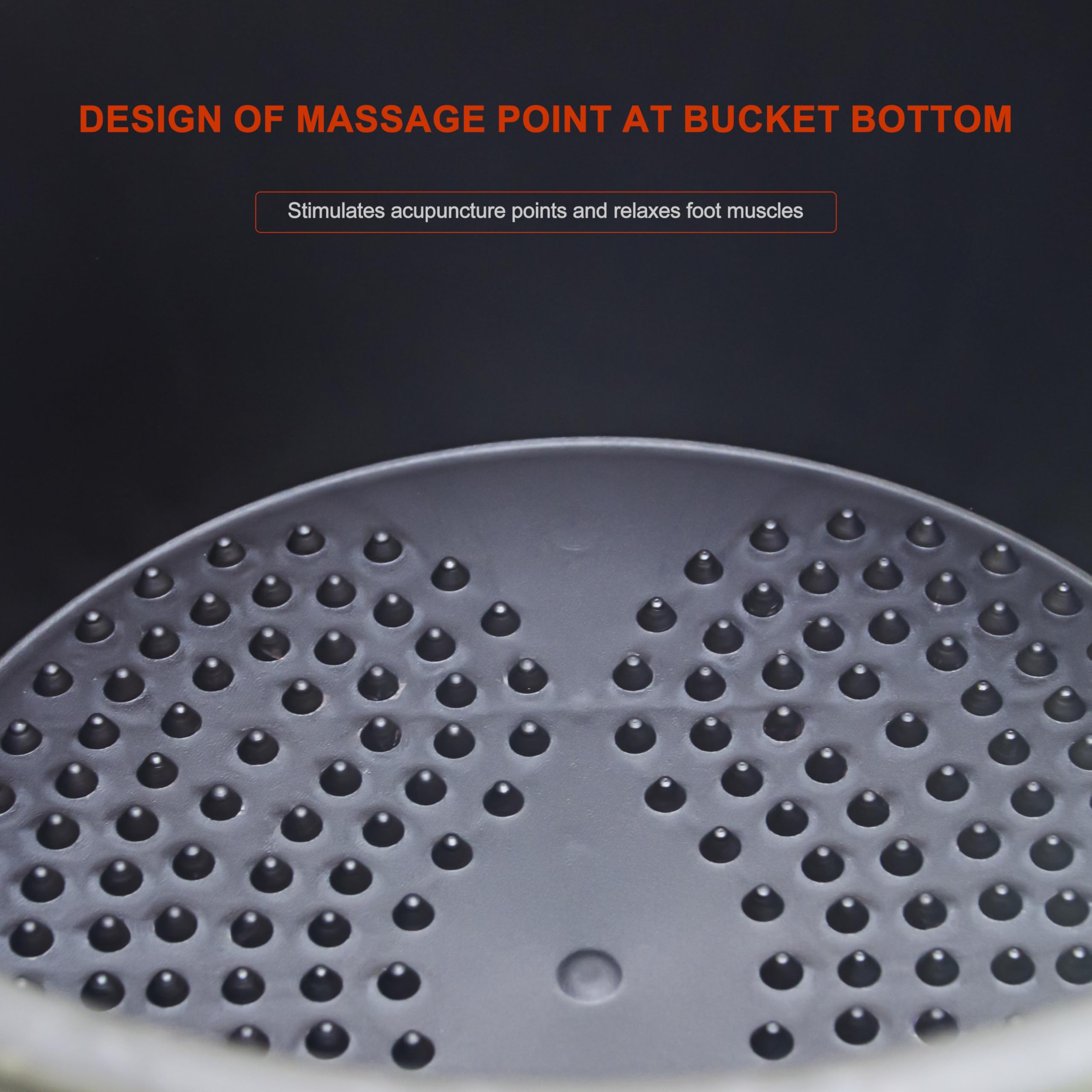 Elitzia Foot Care Products Thickened Portable ABS Foot Bath Bucket Home Use Pedicure Spa Or Massage Salon Use ET26874
