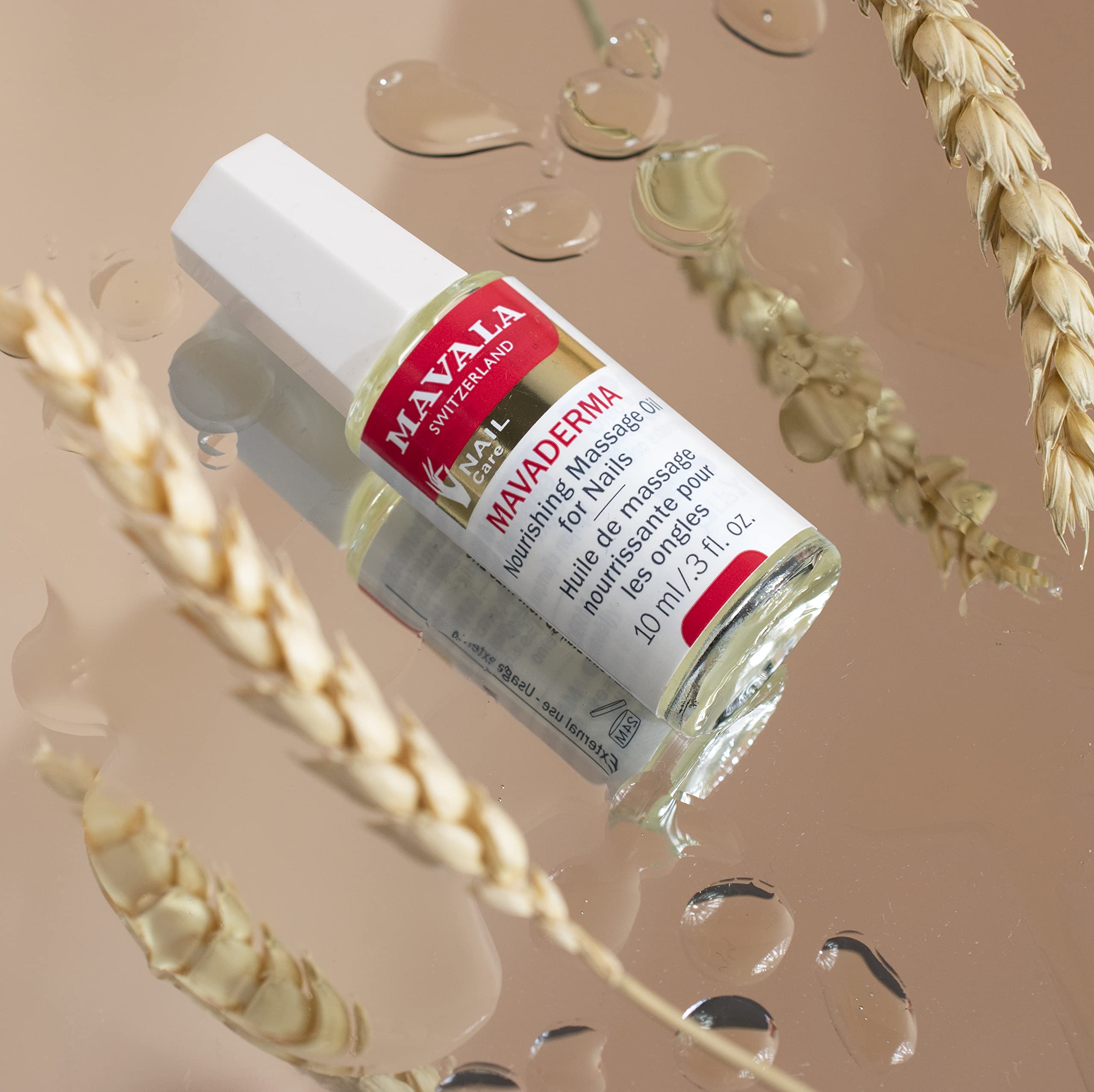 Mavala Mavaderma Nourishing Massage Oil for Nails, Nail Care, Nail Hardener, Cuticle Oil Nail Growth, Moisturizing & Healing Tre