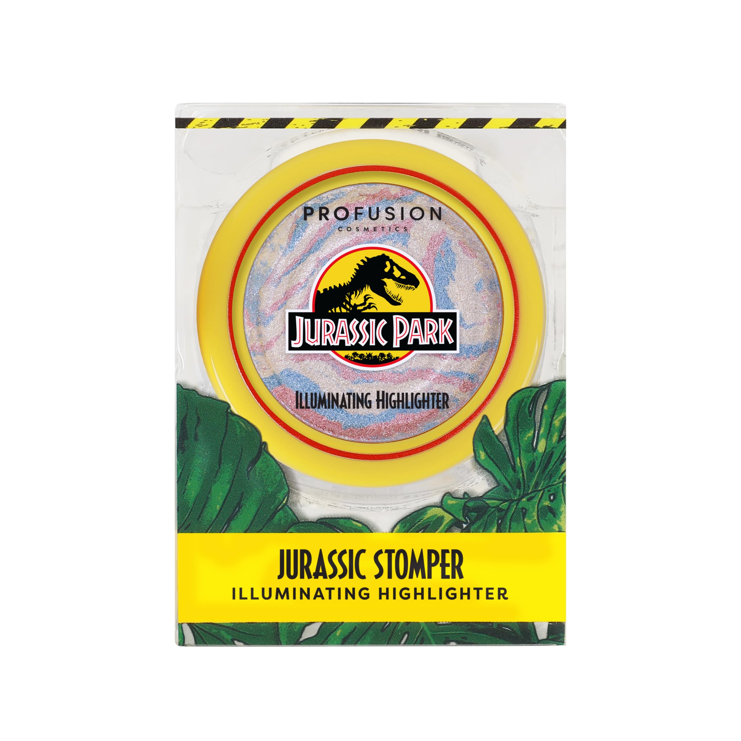 Profusion Cosmetics Jurassic Park Illuminating Highlighter Face Make Up - Skin Perfecting Palette Roaring Glow for Adventure-Rea