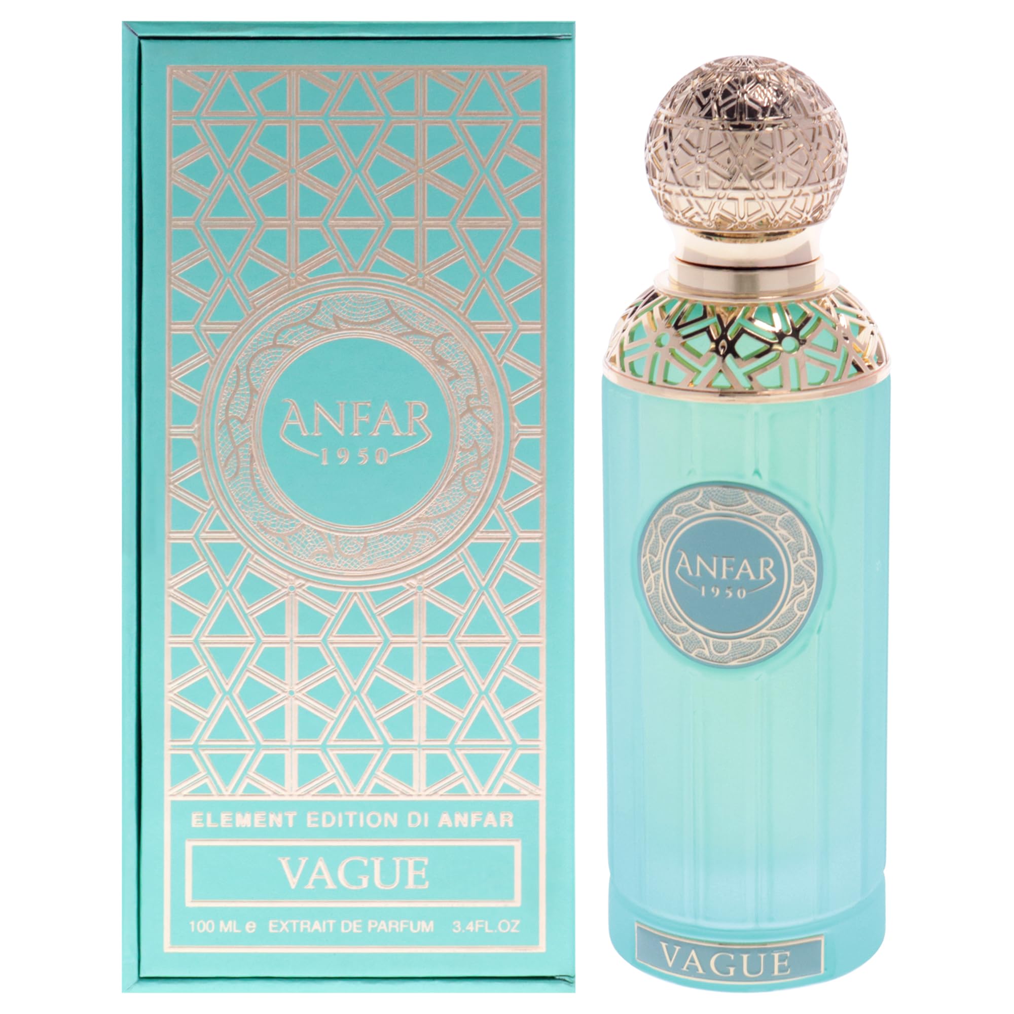 Anfar Vague for Unisex - 3.4 oz Extrait De Parfum Spray