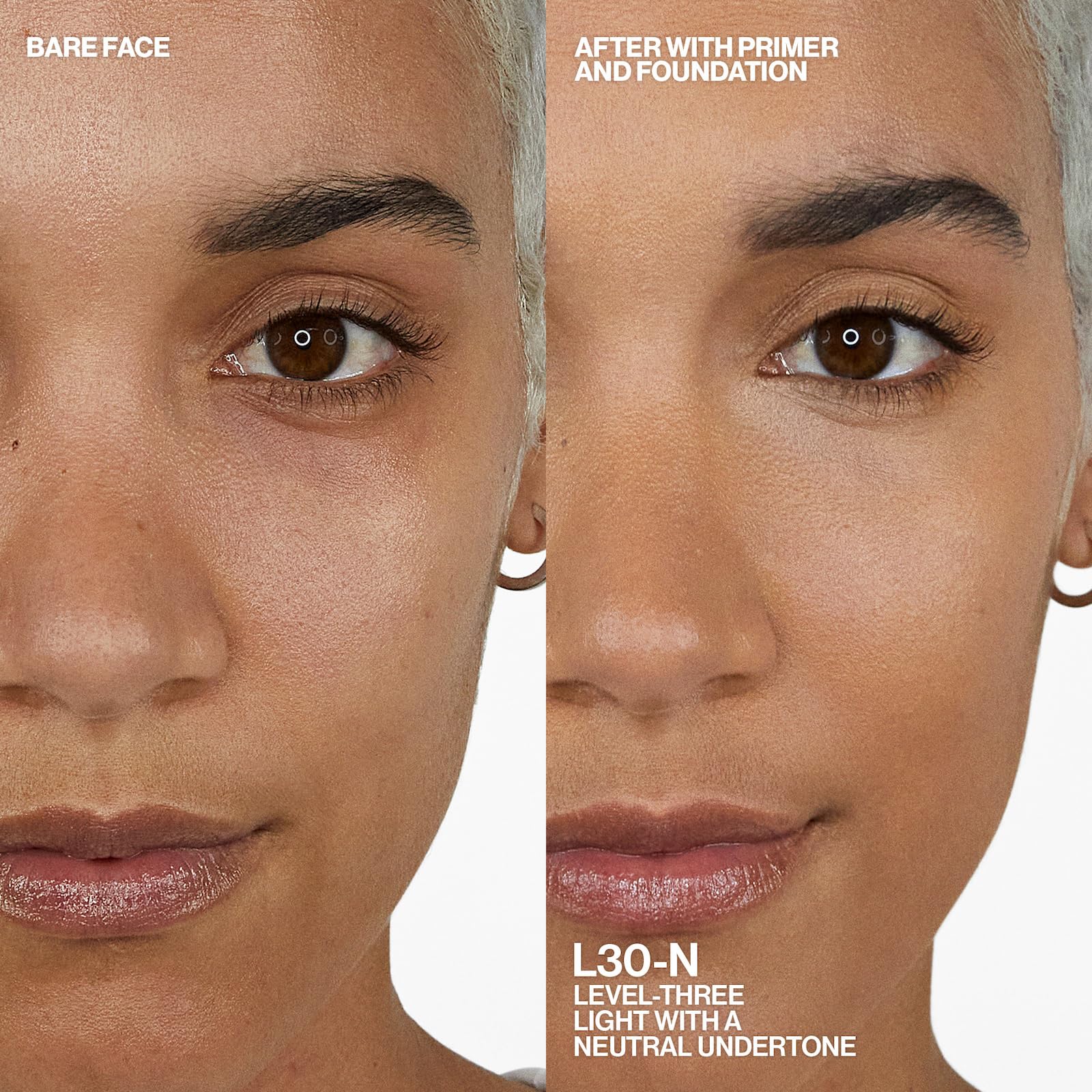 Smashbox Always On Foundation With Hyaluronic Acid | Medium-To-Full Coverage | Hydrating + Long Lasting, 1 Fl Oz, L30N