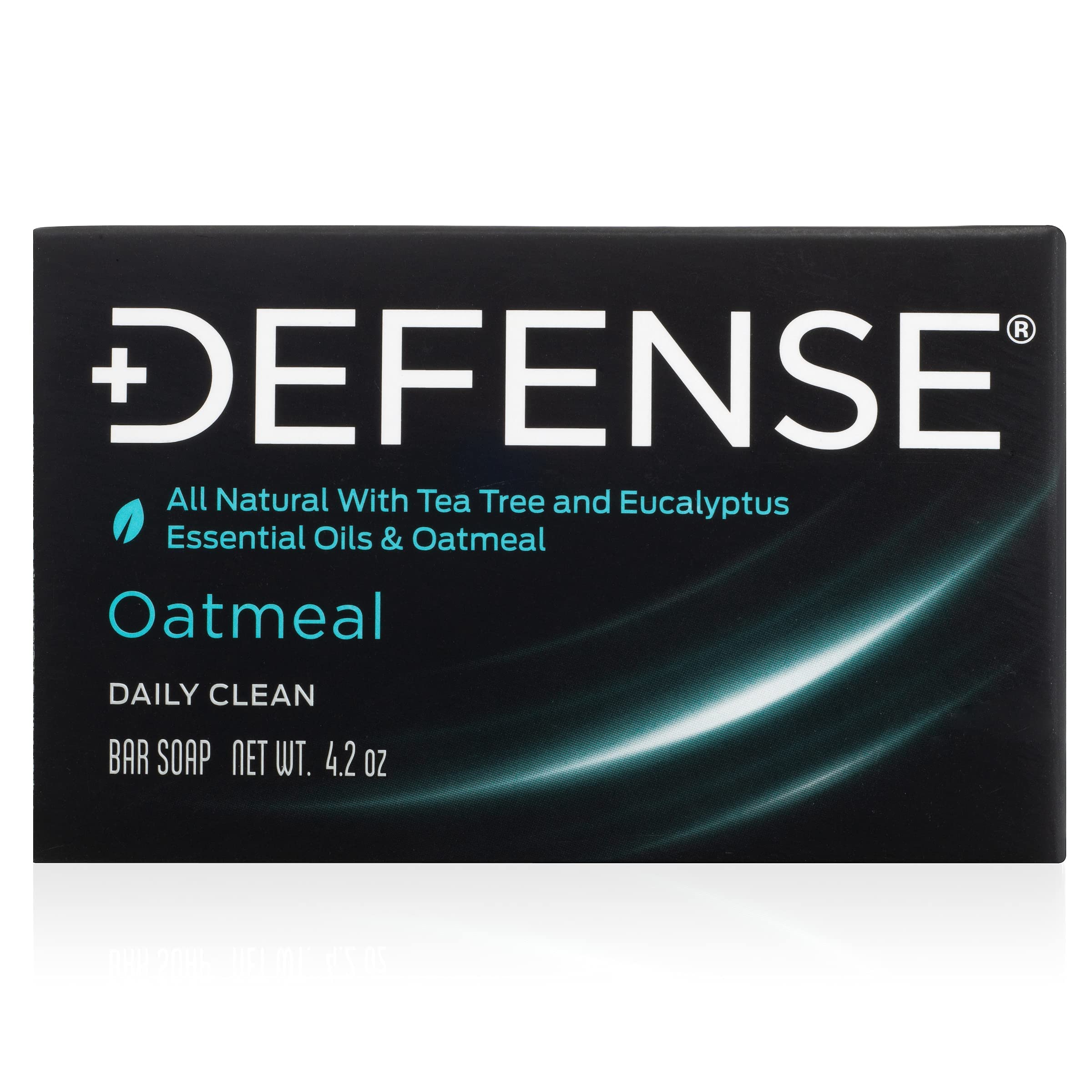Defense Soap 12pk All Natural Oatmeal Bar Soap for Men | Made by Wrestlers with Tea Tree Oil & Eucalyptus Oil to Promote Healthy