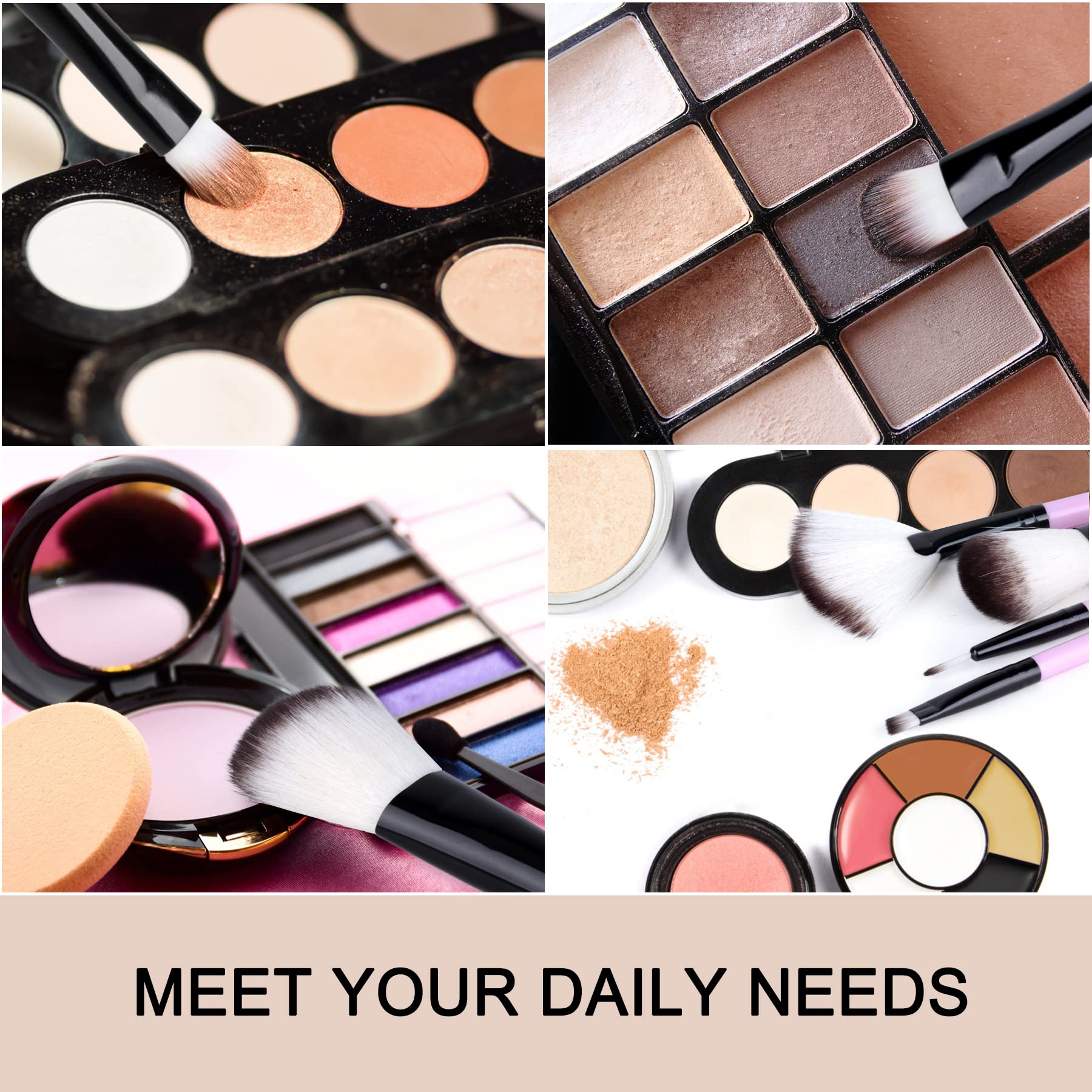 Makeup Brush Sets - 12 Pcs Makeup Brushes For Foundation Eyeshadow Eyebrow Eyeliner Blush Powder Concealer Contour