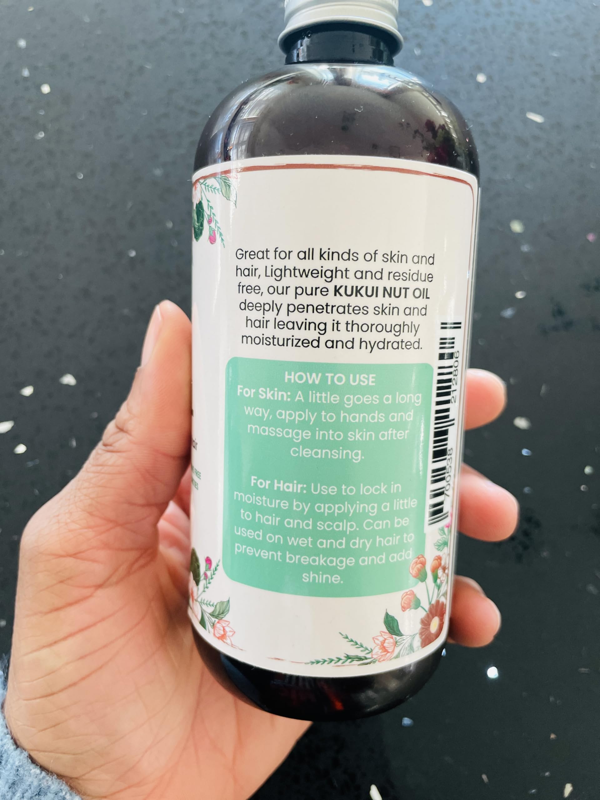 Oslove Organics Pure Kukui Nut oil- Cold Pressed, use for lotions, soaps, serums, body butters and more. Great for skin and hair