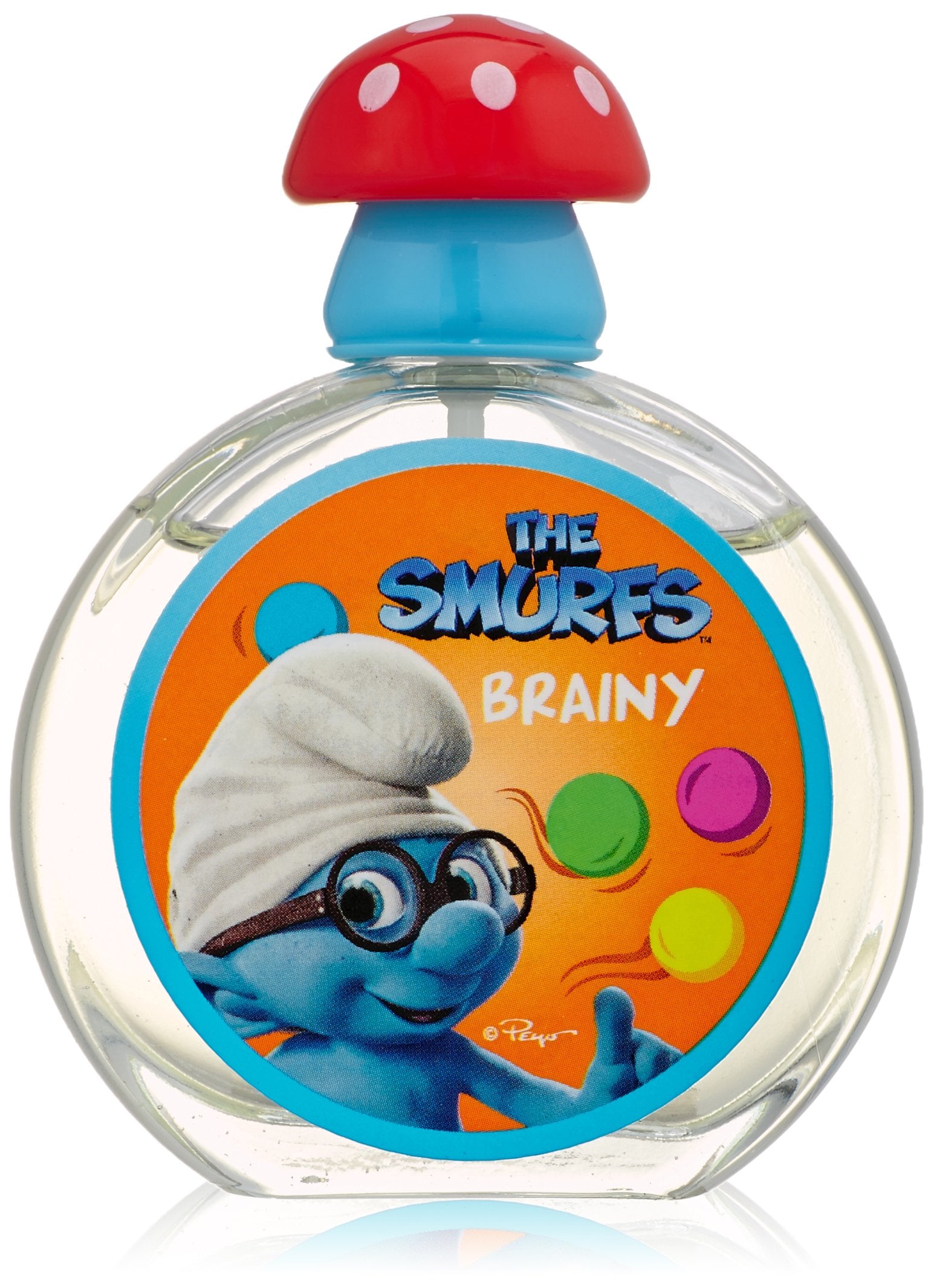 The Smurfs First American Brands The Brainy Eau De Toilette Spray for Kids, 1.7 Ounce
