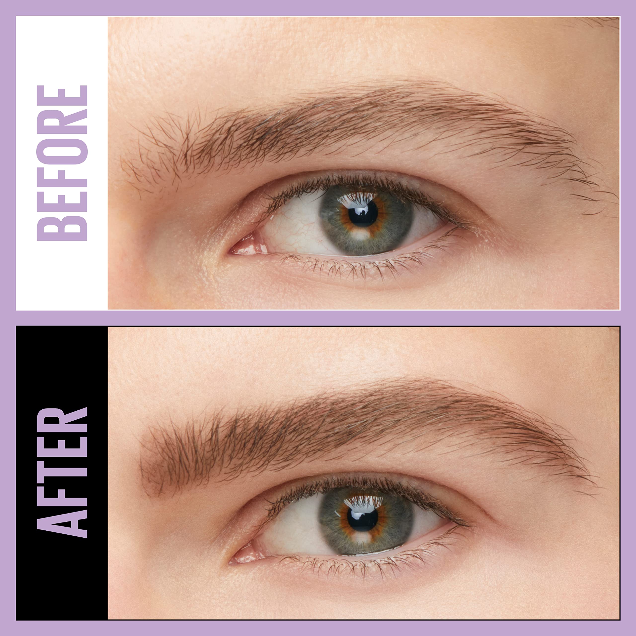 Maybelline Brow Fast Sculpt, Shapes Eyebrows, Eyebrow Mascara Makeup, Medium Brown, 0.09 Fl. Oz.