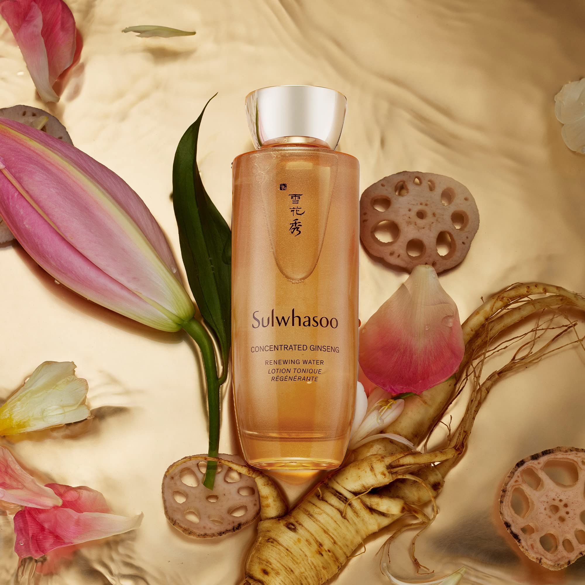Sulwhasoo Concentrated Ginseng Renewing Water - Hydrating Korean Face Toner, Anti-Aging Skincare, Visibly Improves Wrinkles And