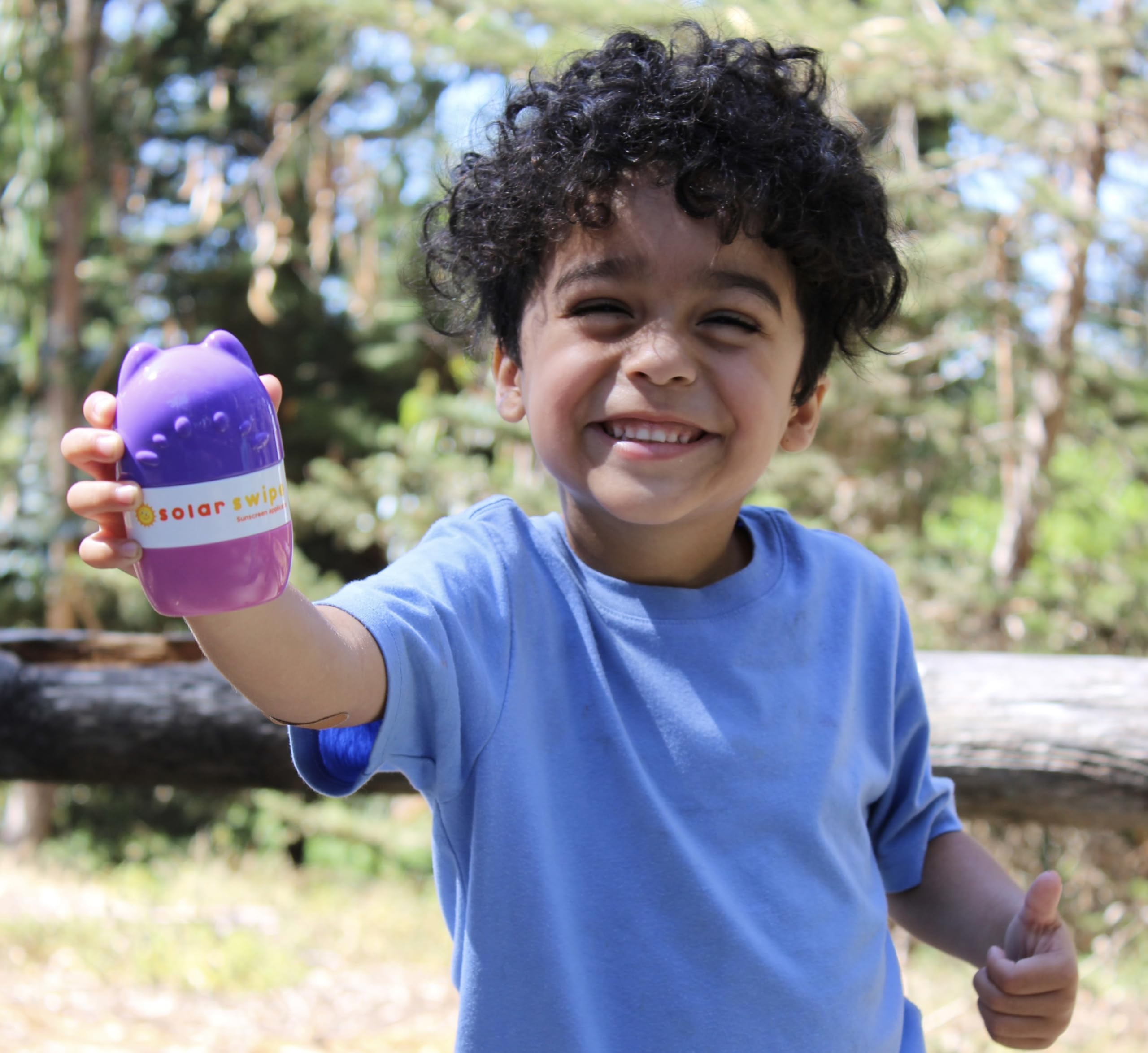 Solar Swipe Sunscreen Applicator For Kids And Adults, Portable, Washable, Easy On The Go Sunscreen Application For Any Age And S