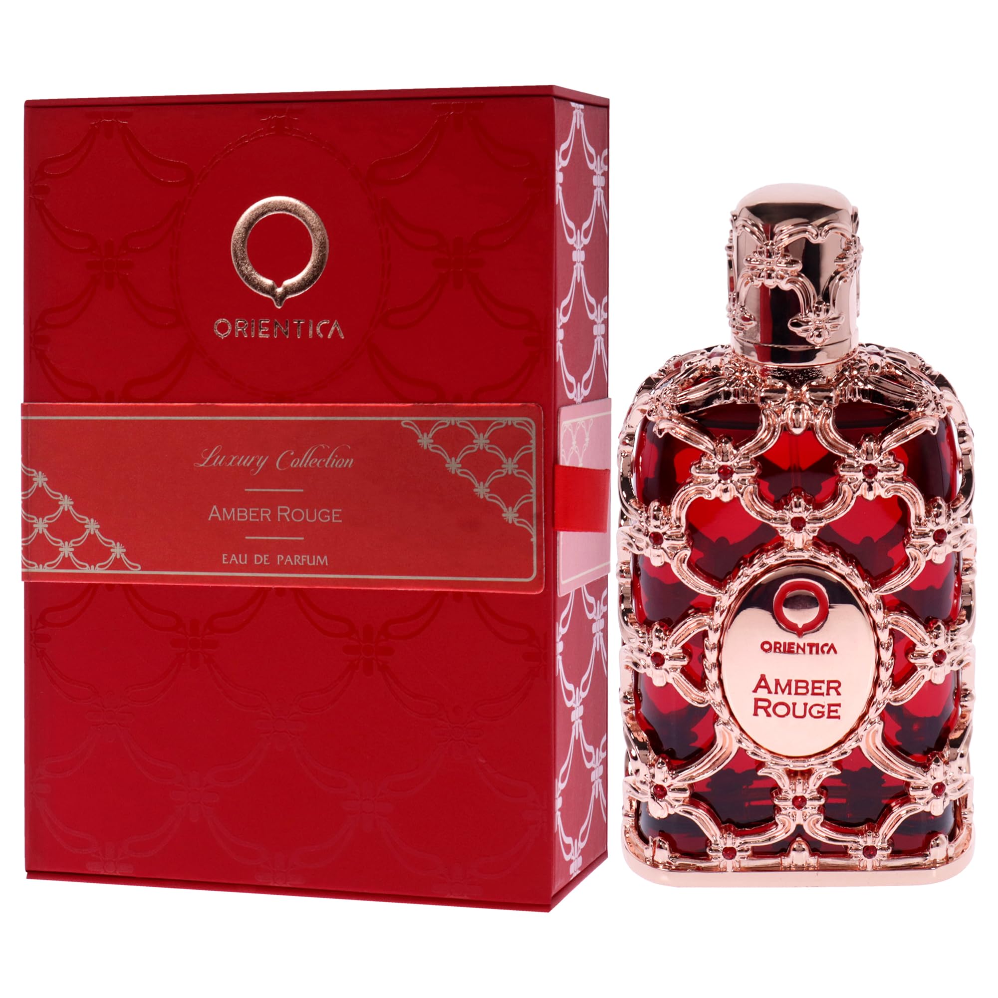 Orientica Amber Rouge For Women Eau De Parfum Spray, 27 Ounce (Luxury Collection)