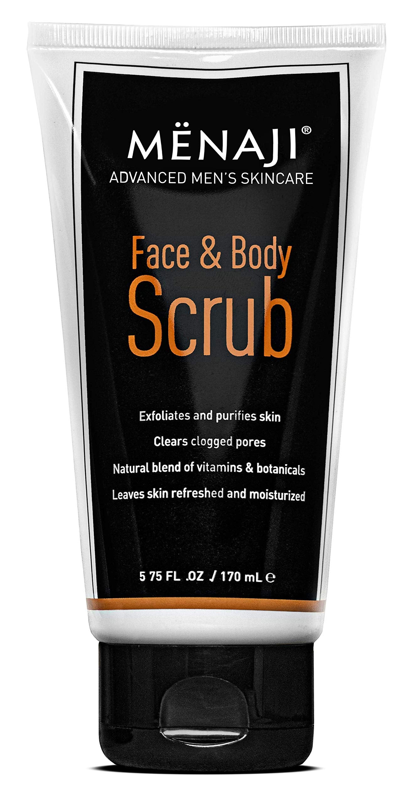 Mnaji Face & Body Scrub, 5.75 Fl Oz
