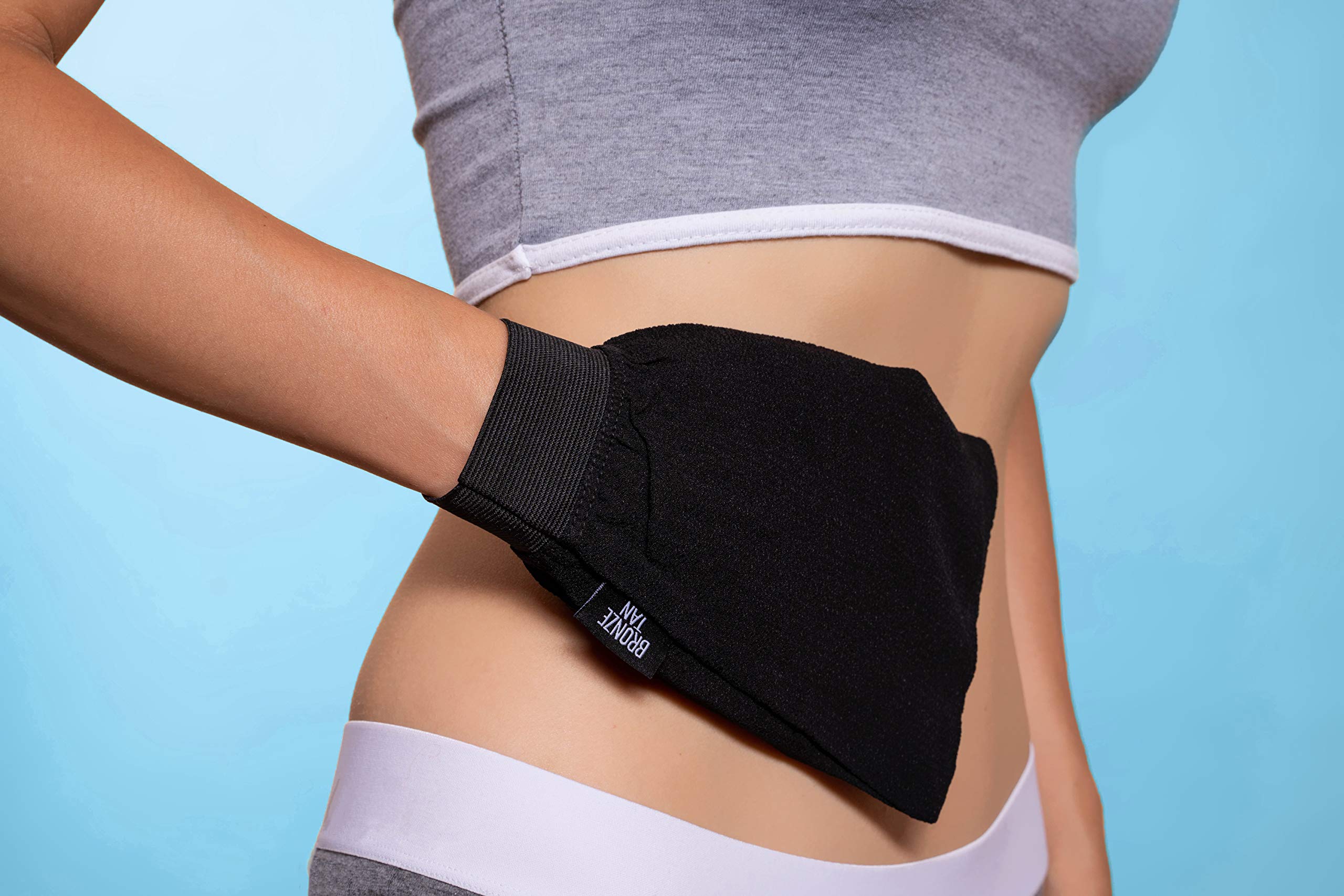 Bronze Tan Self Tanner Remover & Skin Exfoliating Glove For Sunless Tanning Best Self Tan Remover Glove for Easy and Painless Su
