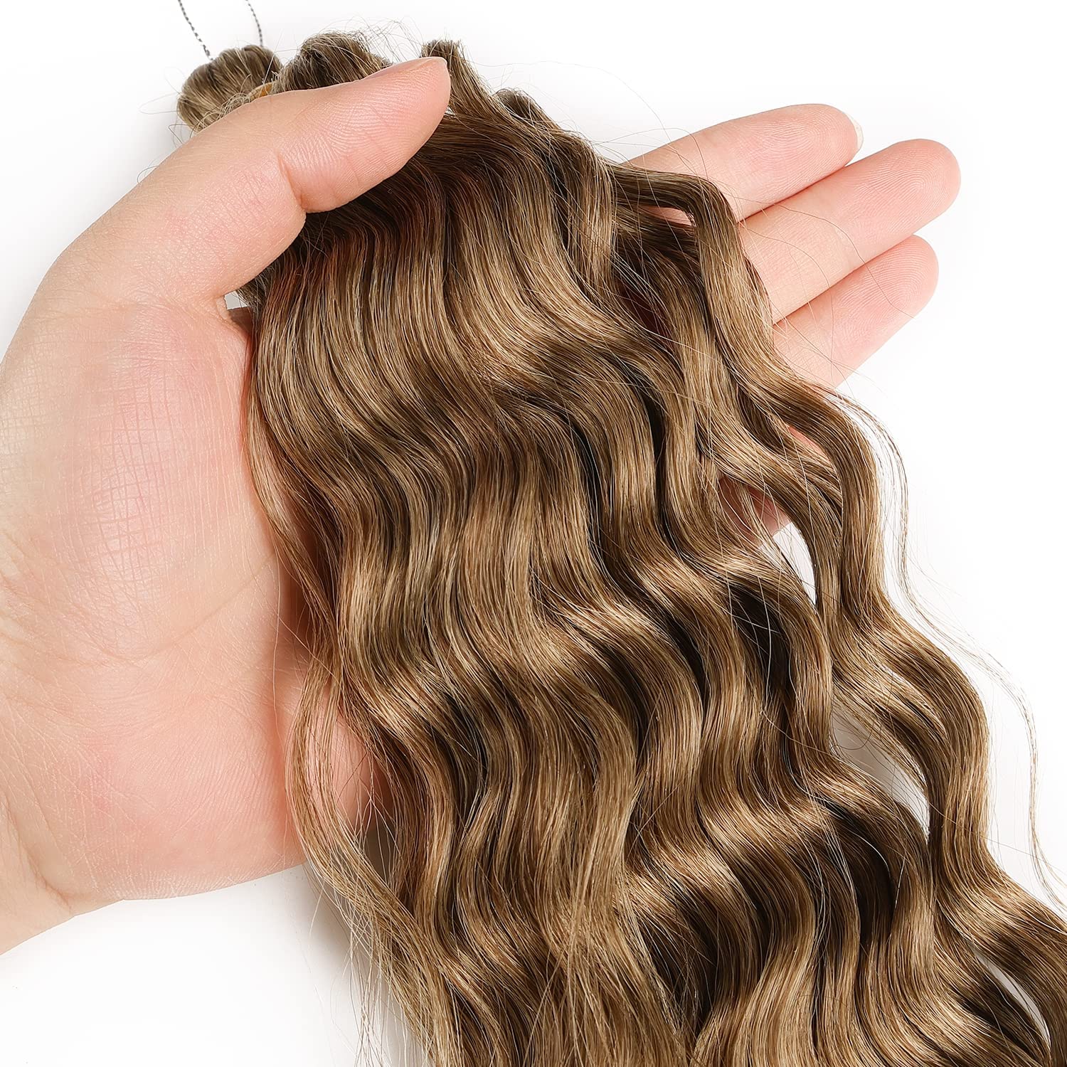 Maysa Ocean Wave Crochet Hair 30Inch Ombre Curly Crochet Hair 6Packs Deep Wave Crochet Hair Extensions For Women #T8/24